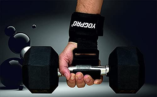 Yogpro Power Weight Lifting/Dead Lifting Workout Hook with Wrist Support