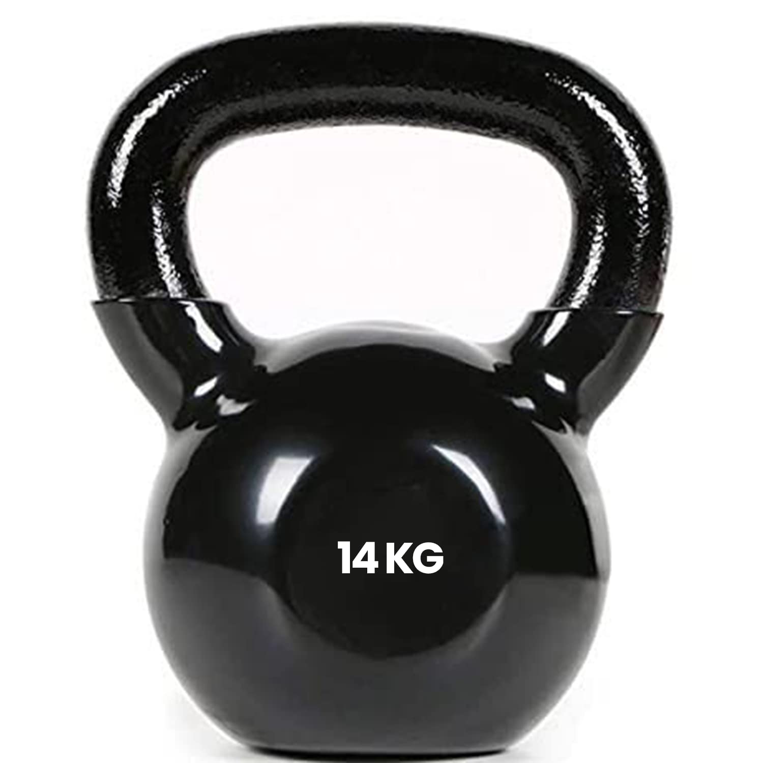Yogpro Vinyl Coated Cast Iron Solid Kettlebell