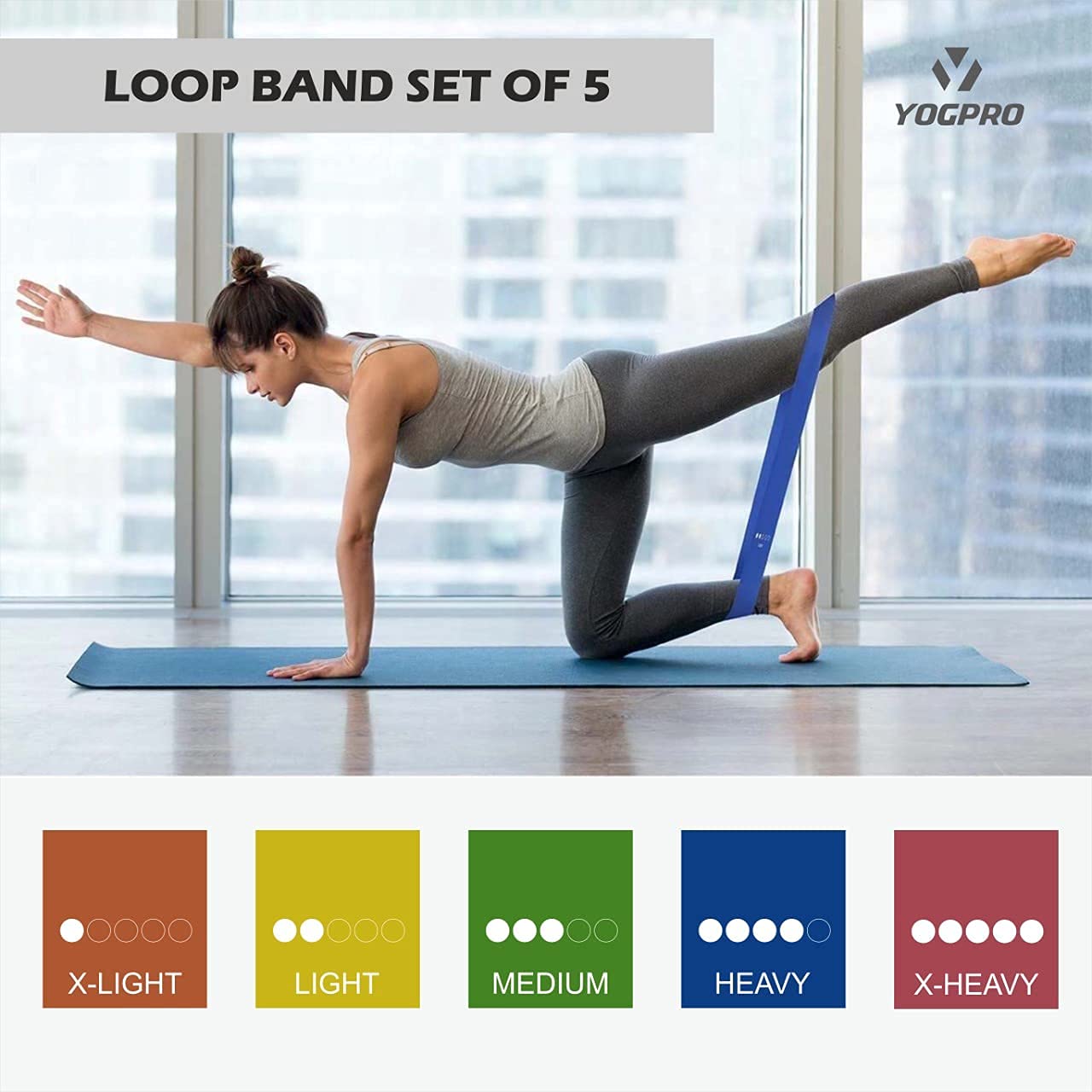 Yogpro Resistance Loop Bands