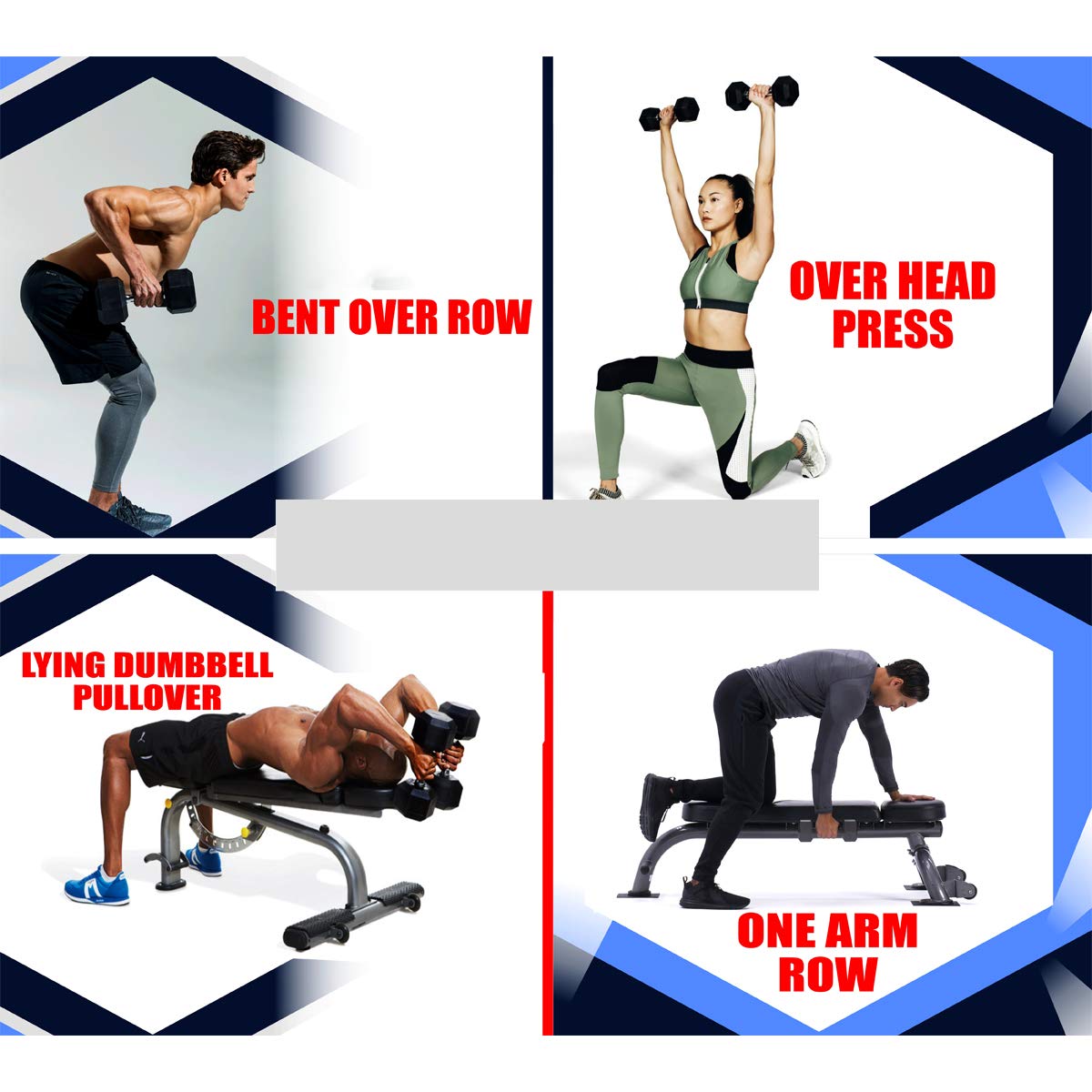 Yogpro Hex Dumbbells