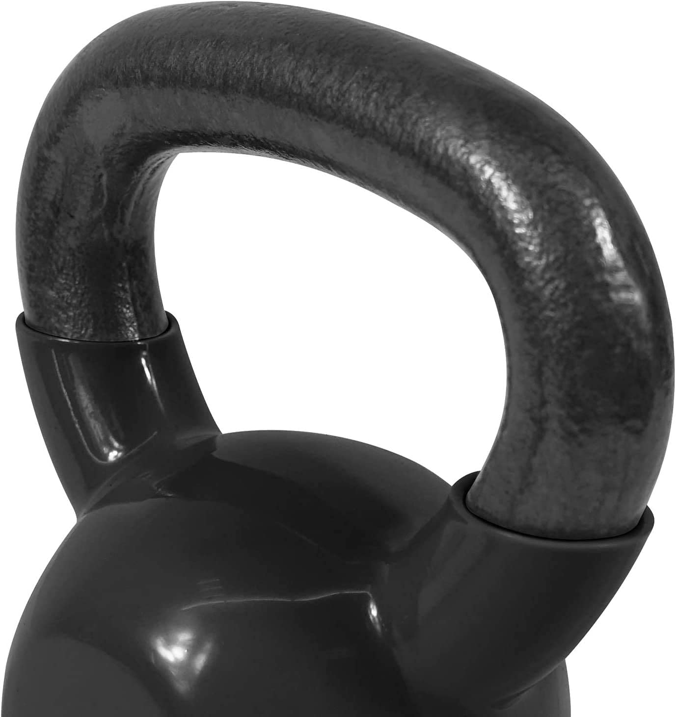 Yogpro Vinyl Coated Cast Iron Solid Kettlebell