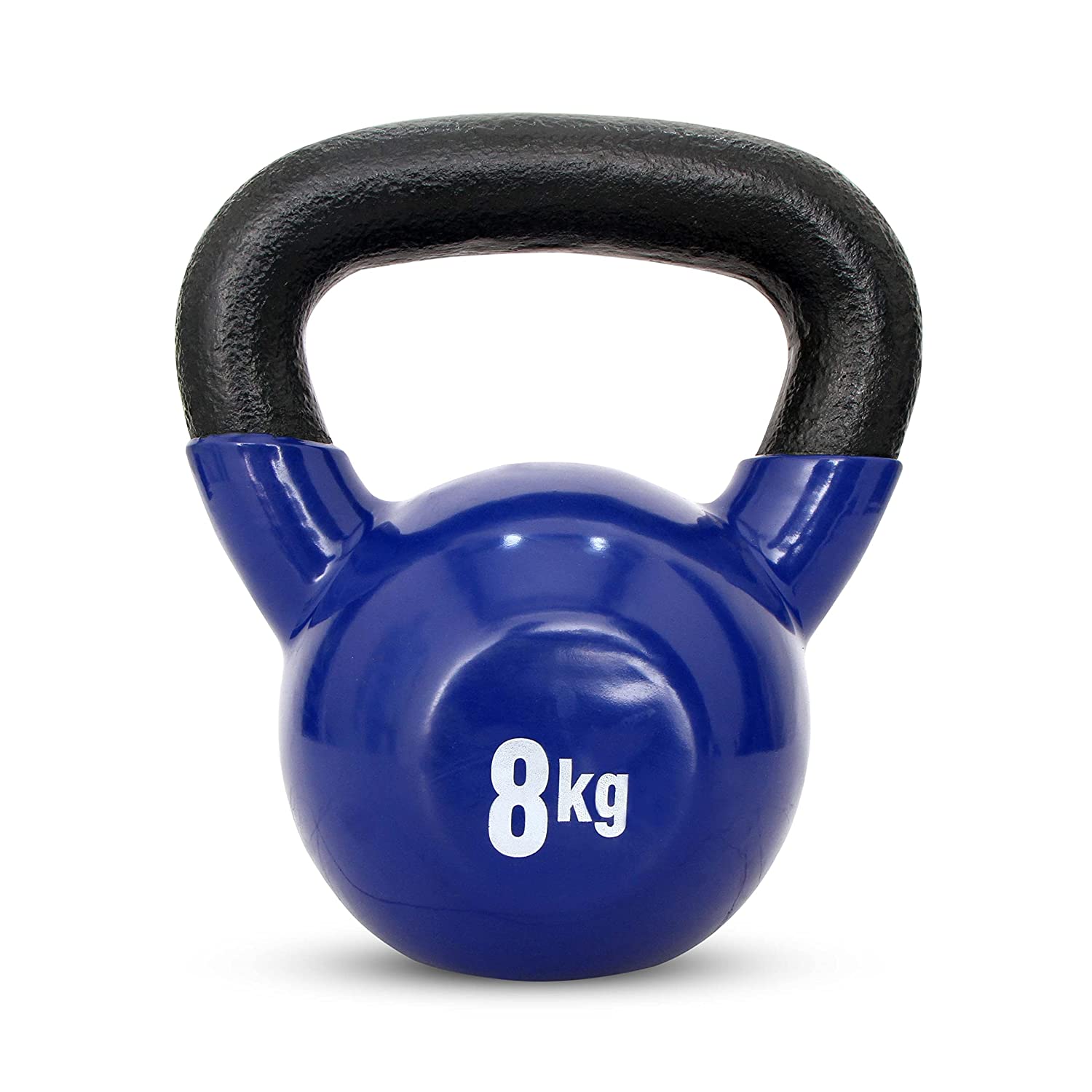 Yogpro Vinyl Coated Cast Iron Solid Kettlebell