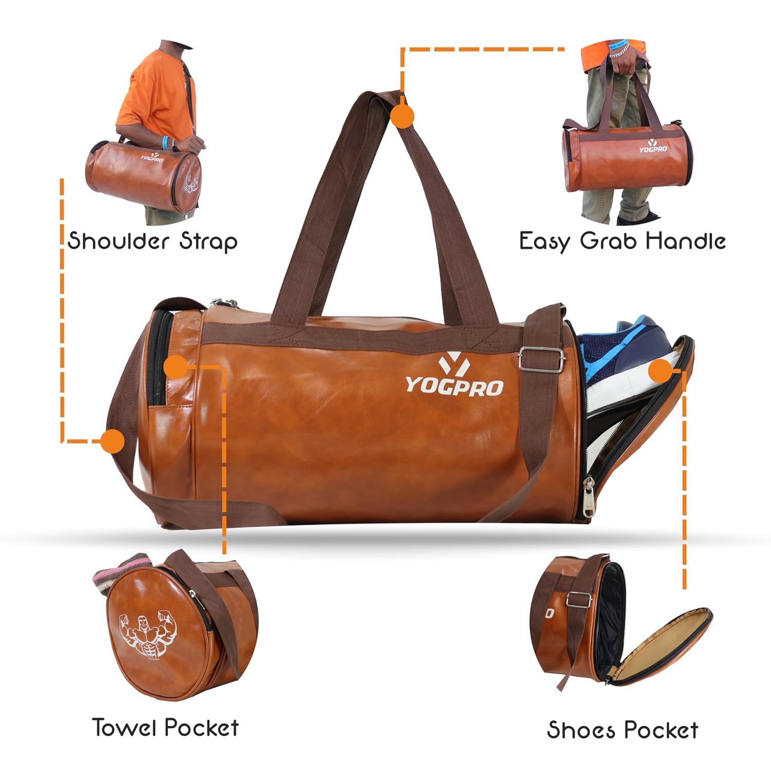 Yogpro Gym Bag Gold