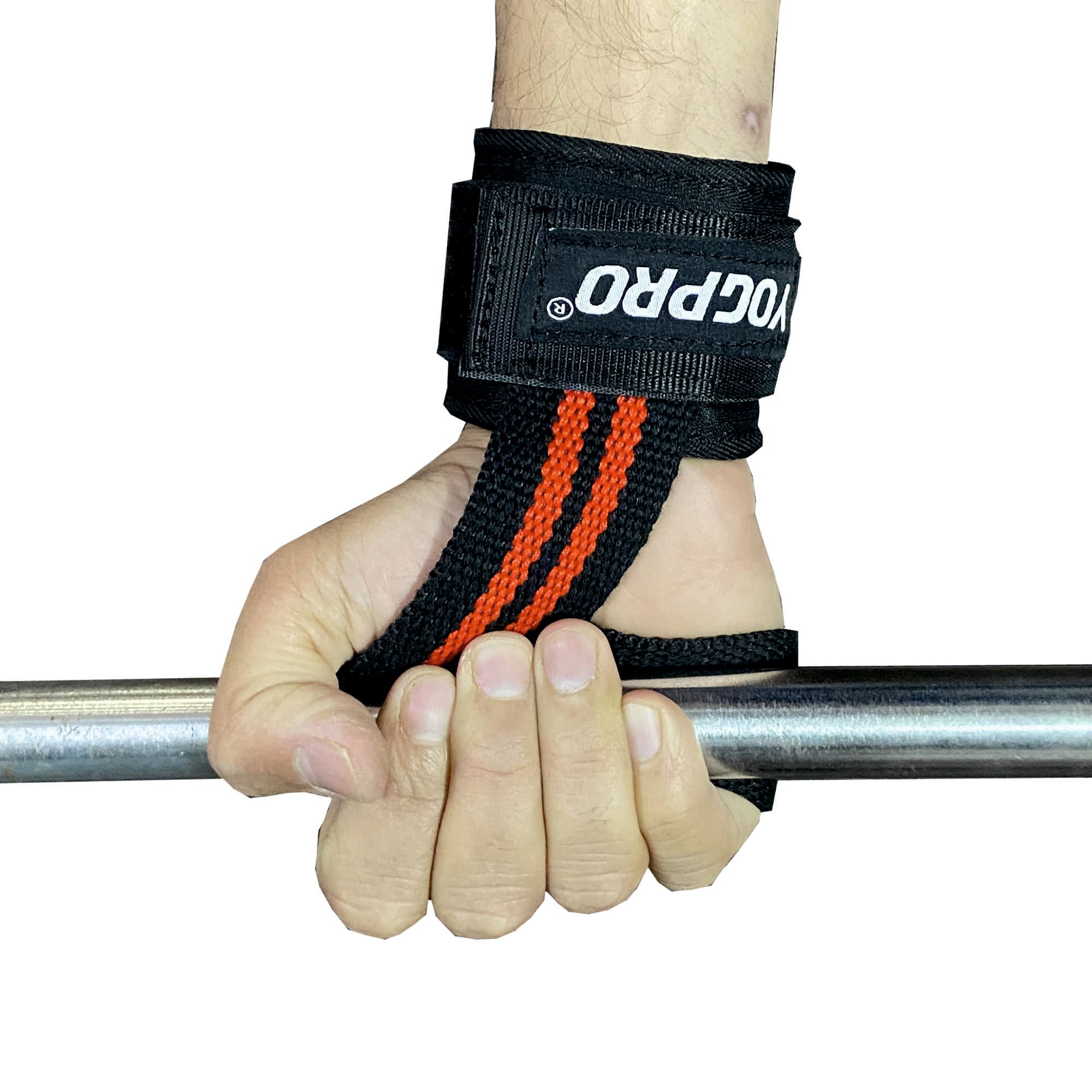YOGPRO Weight Lifting Gym Strap with Wrist Supporter for Gym Workout