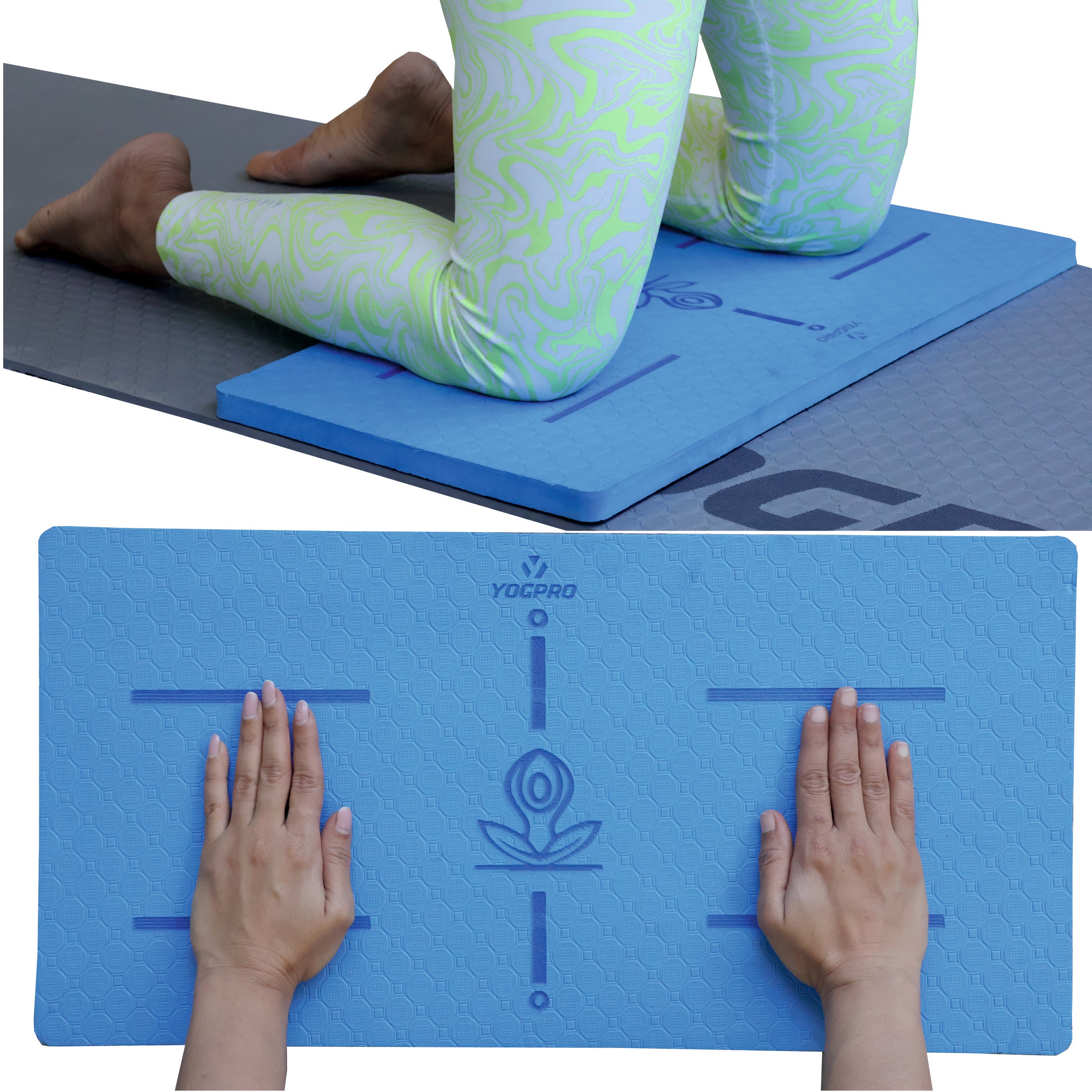 Yogpro Knee Pad Mat 60 X 30 X1.6 CM