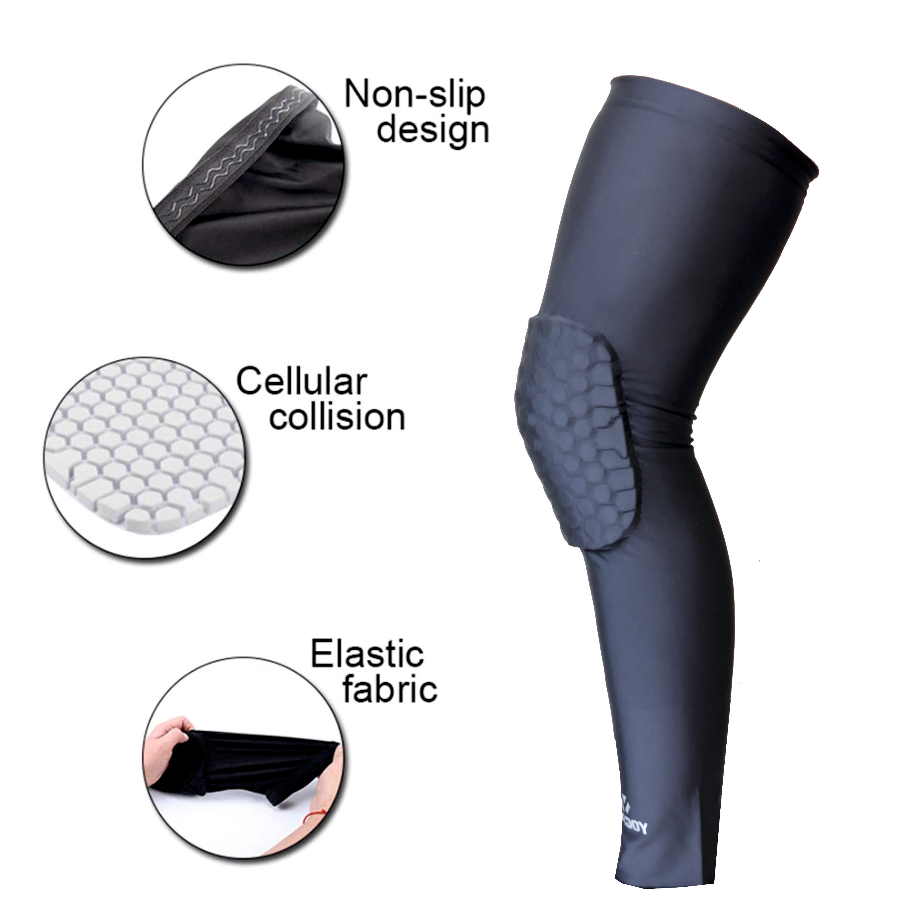 Yogpro Knee Sleeve Padded (1 Pairs)