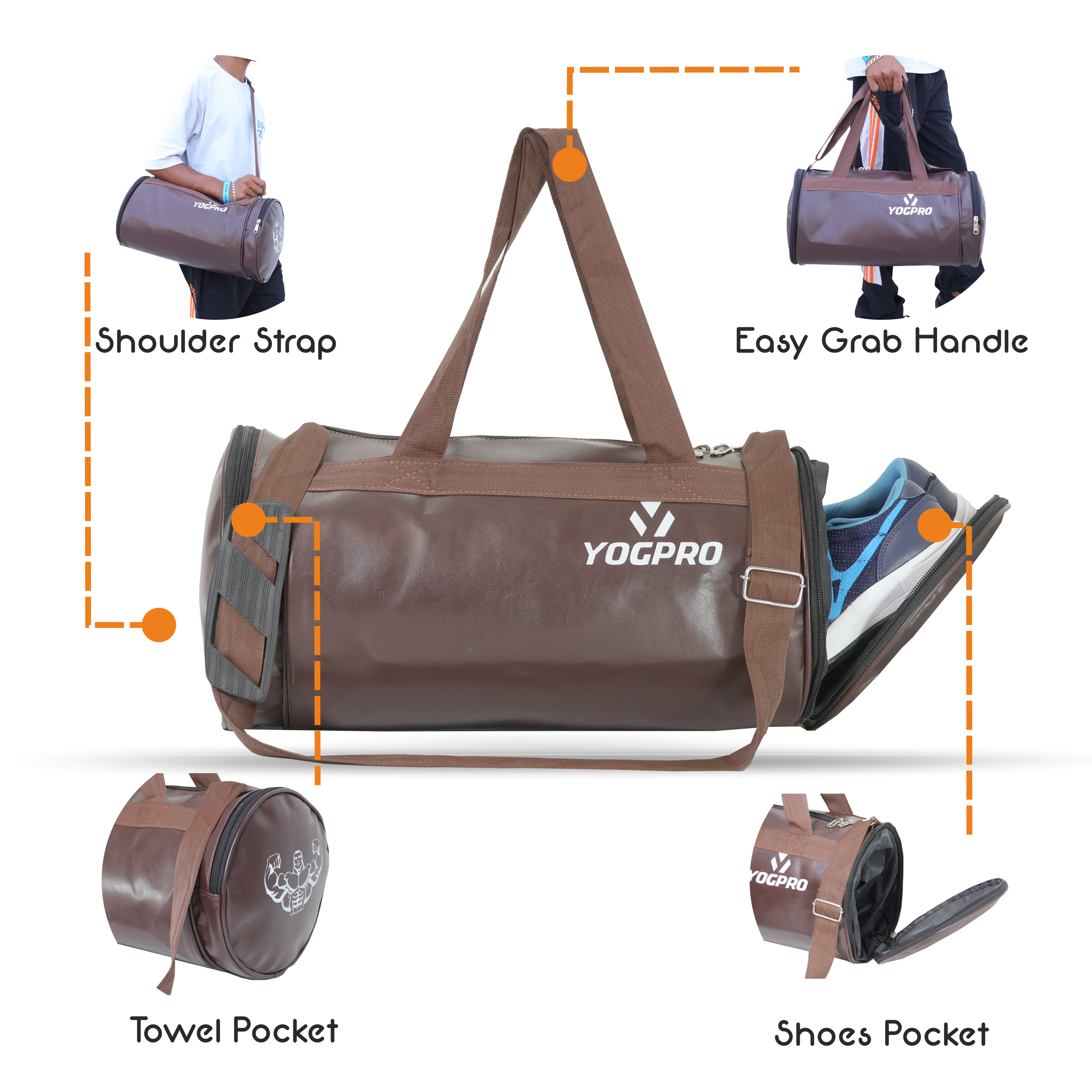 Yogpro Gym Bag Gold