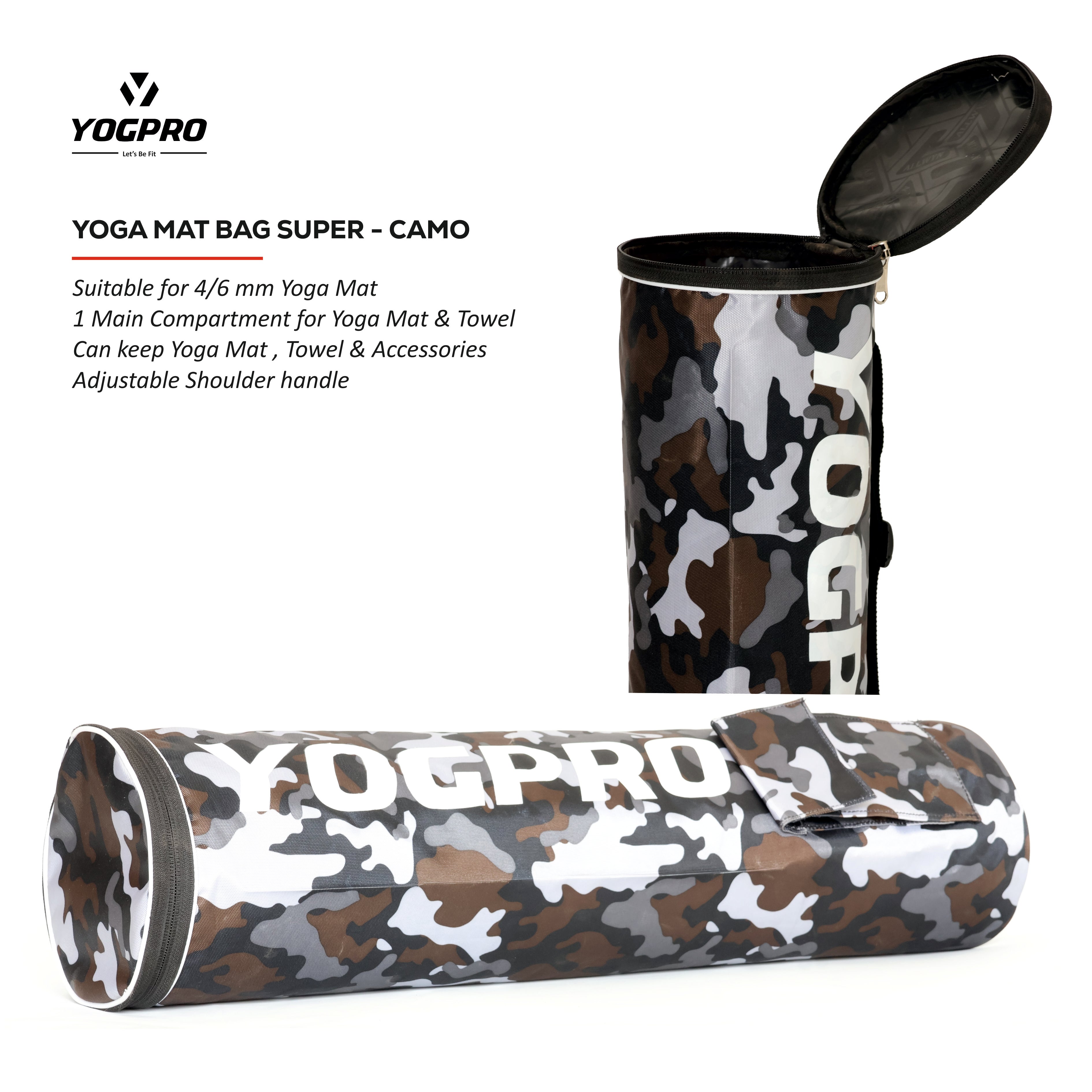 Yogpro Super Yoga Mat Bag Camo