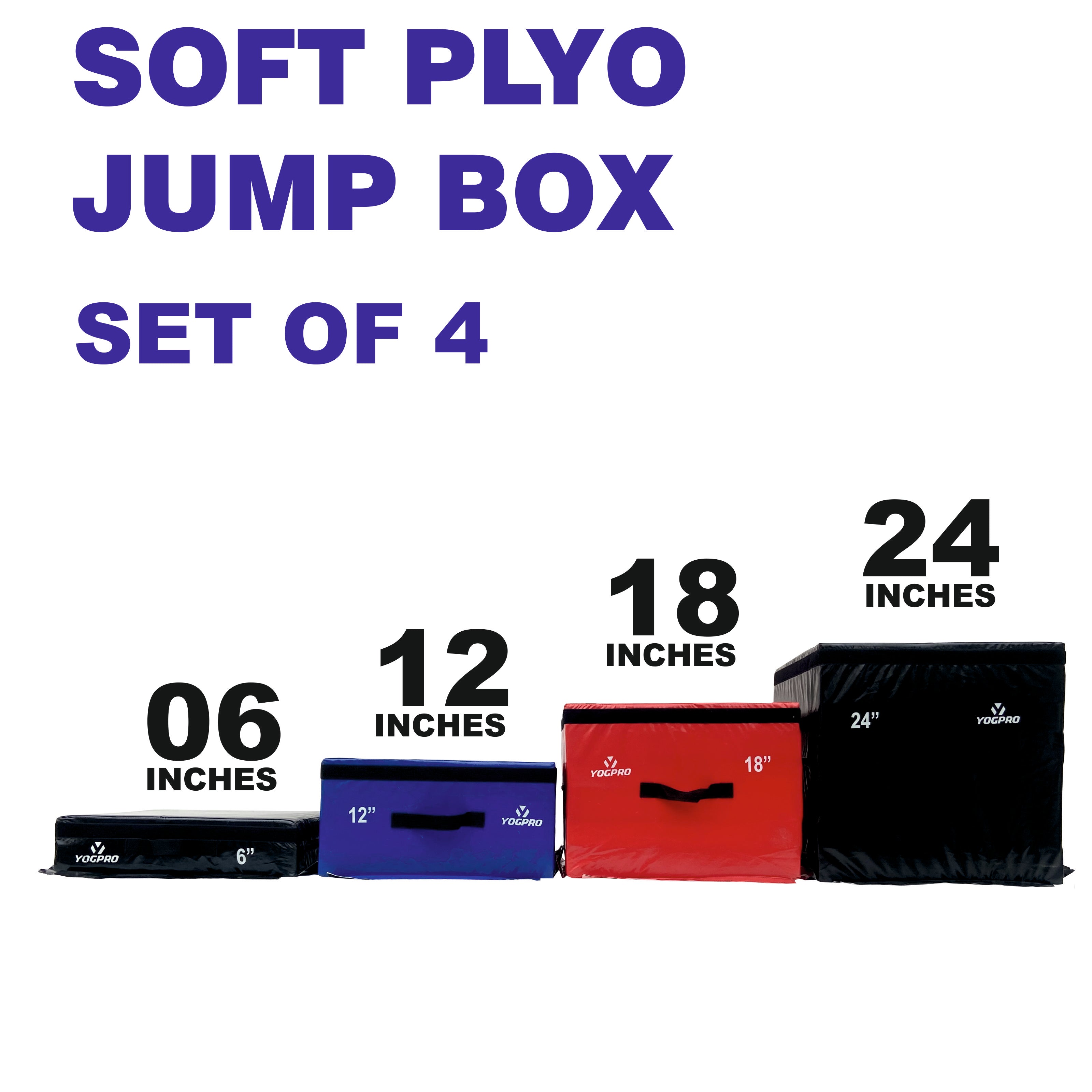Yogpro Soft Plyo Box for jumping