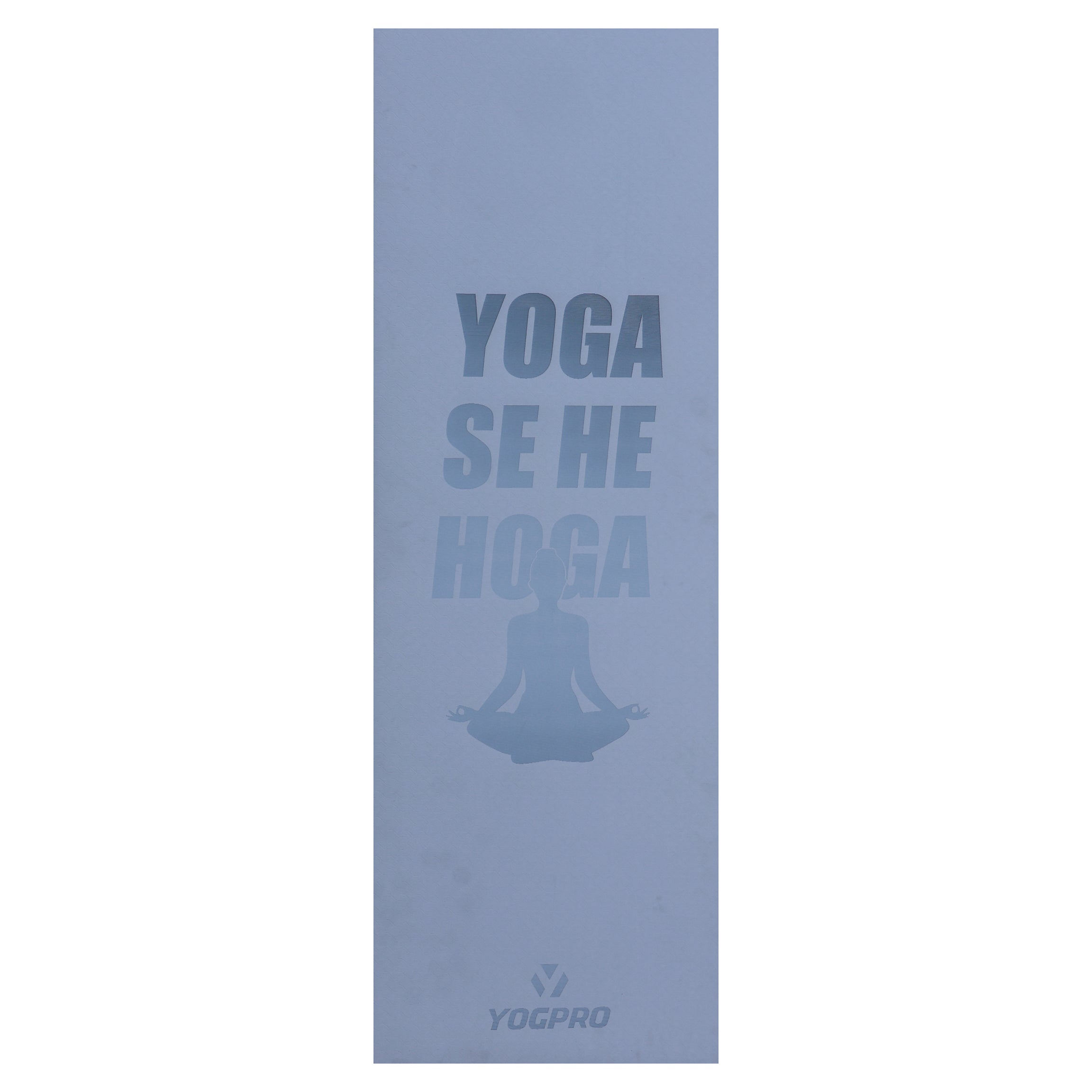 Yogpro TPE Yoga Se Hoga Printed Yoga Mat 6 mm