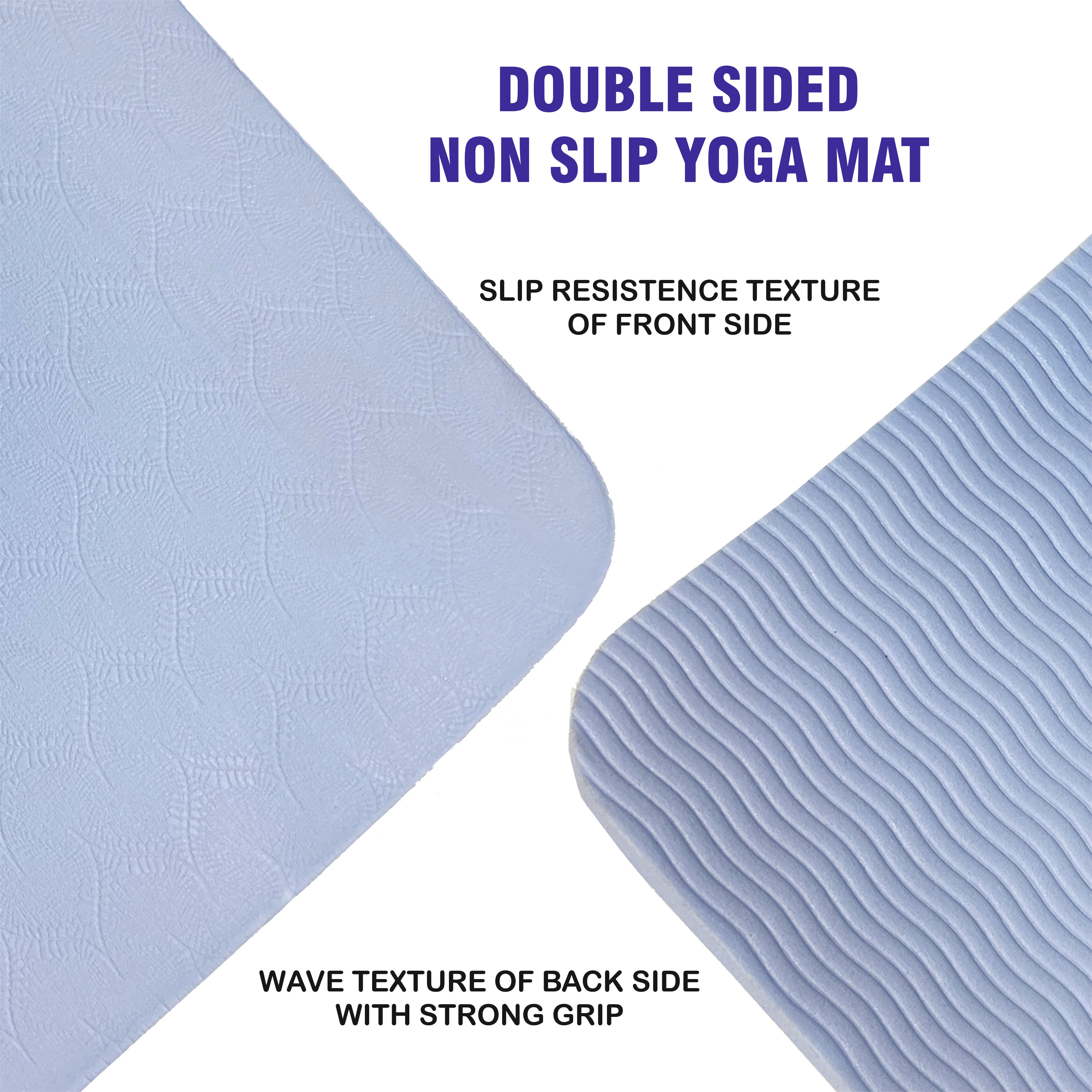 Yogpro TPE Yoga Se Hoga Printed Yoga Mat 6 mm