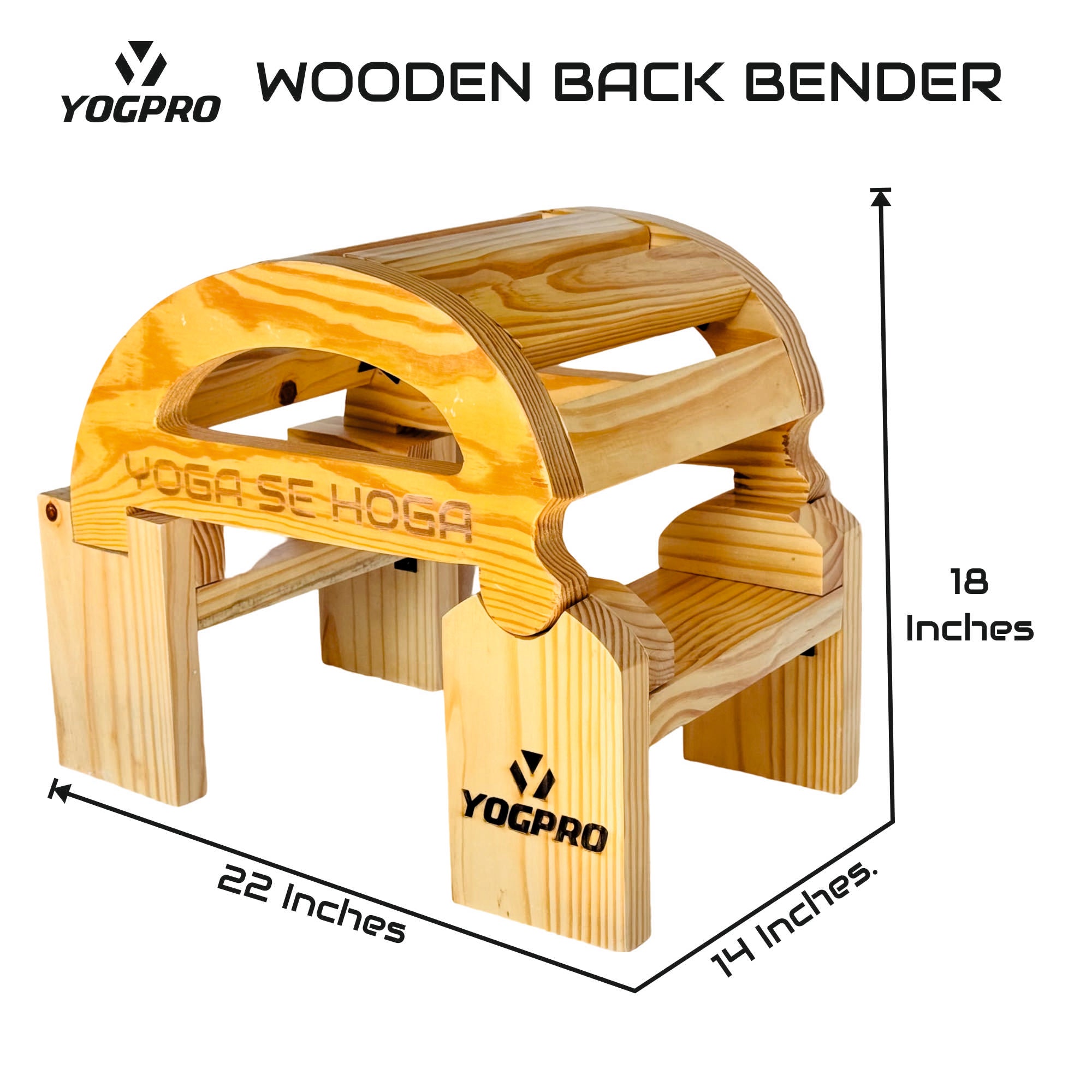 Yogpro Wooden Back Bender