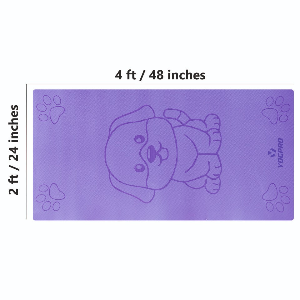 Yogpro Kids Yoga Mat 2 x4 ft