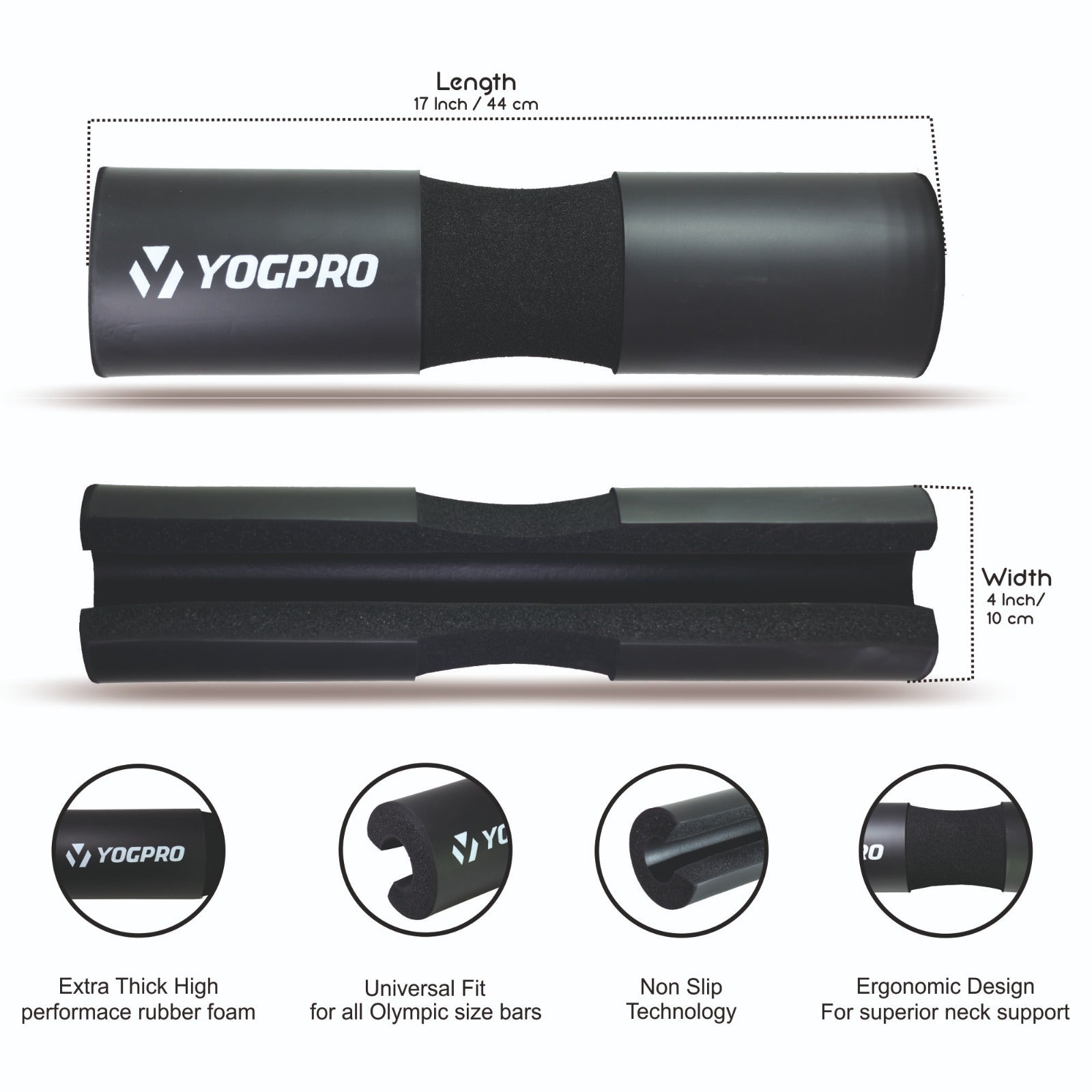 Yogpro Barbell Pad Squat Pad