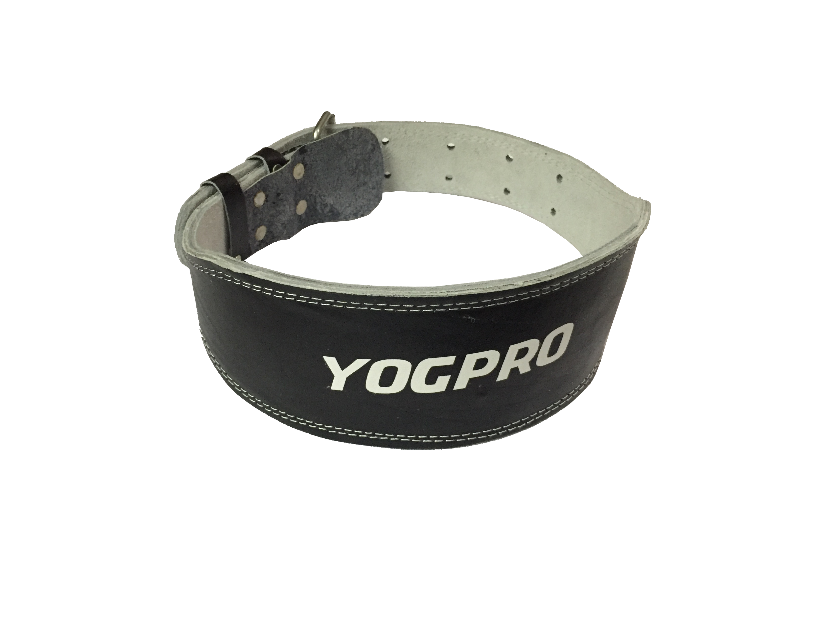 Yogpro Leather Weight Lifting Gym Belt 4 inches