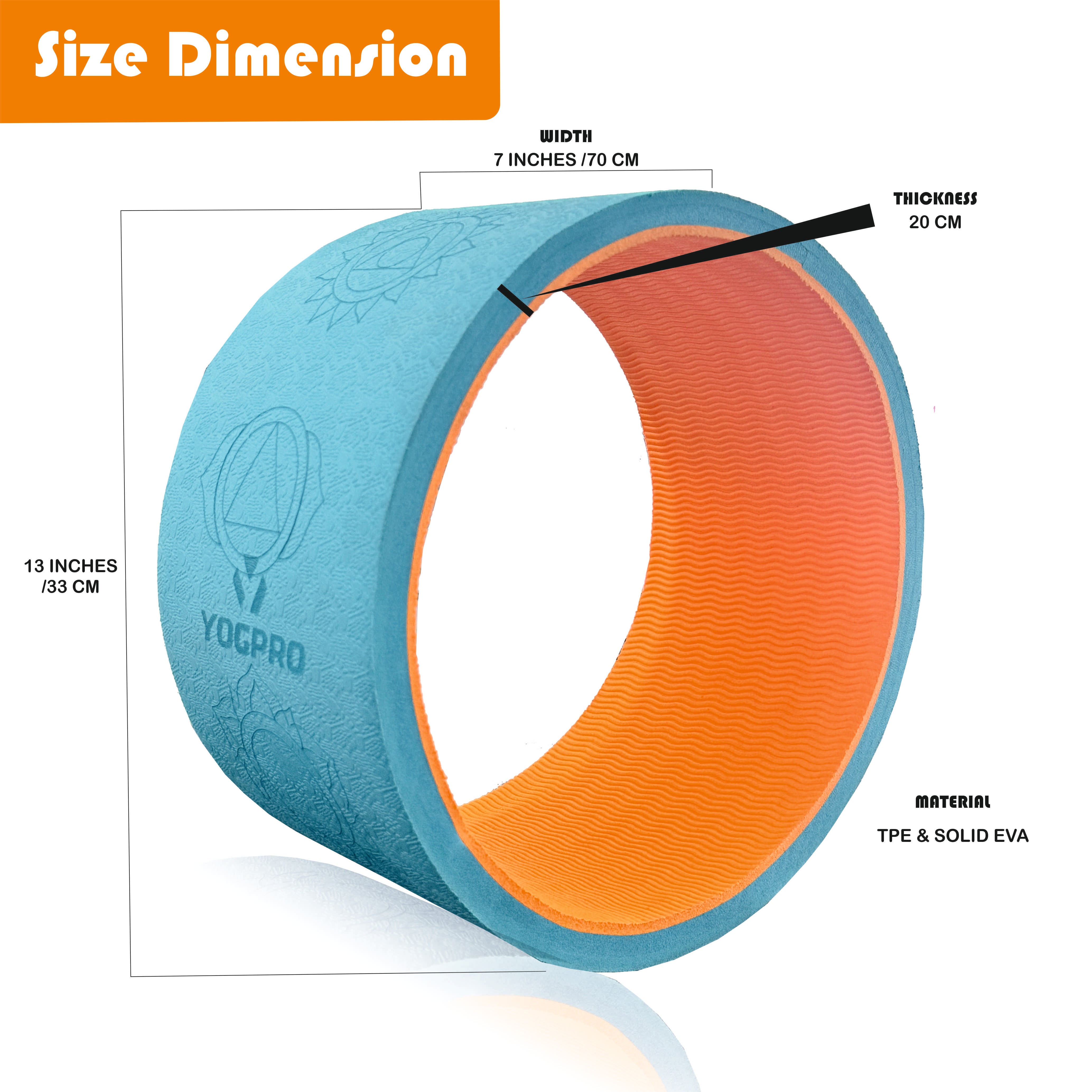 Yogpro Wide Yoga Wheel