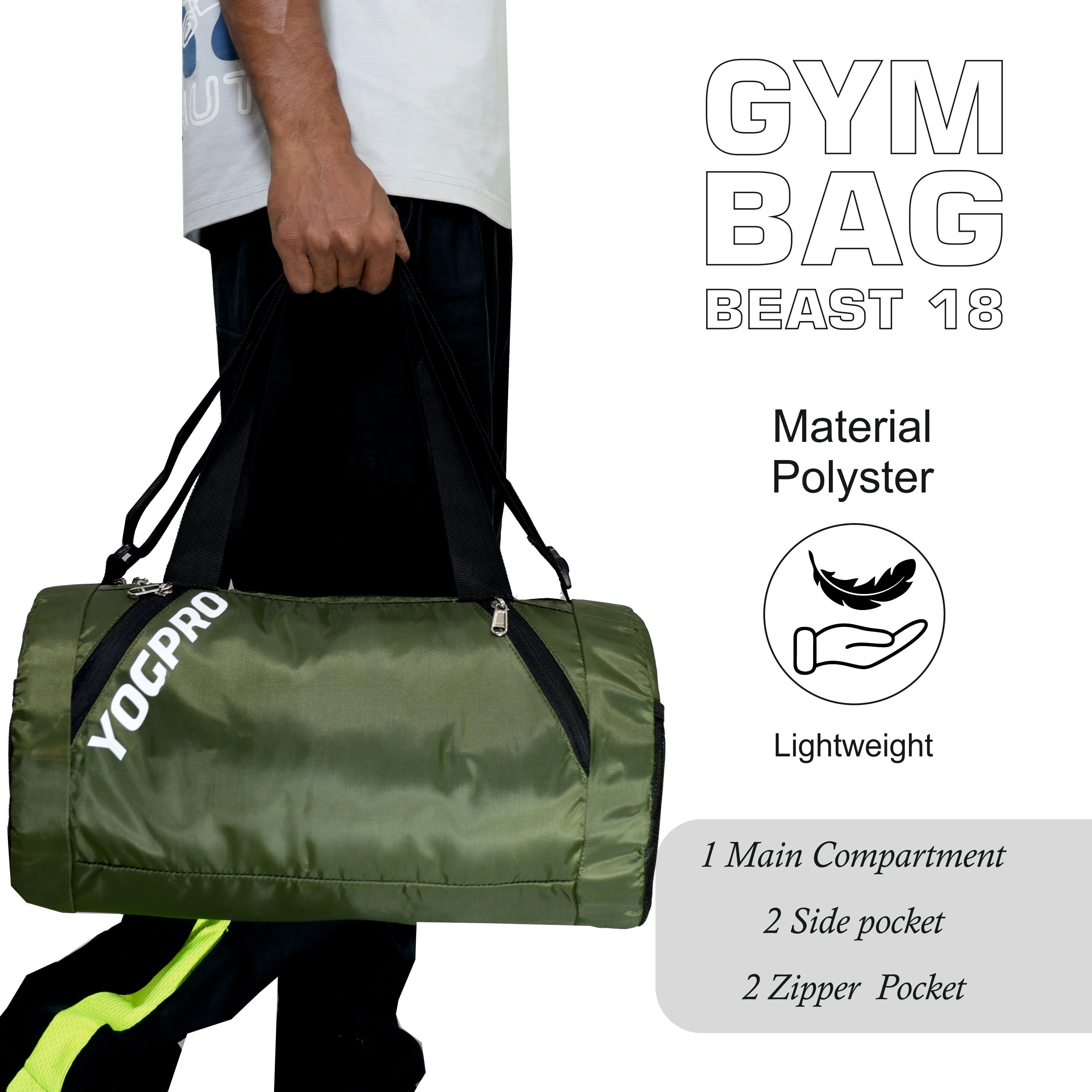 Yogpro Gym Bag Beast18