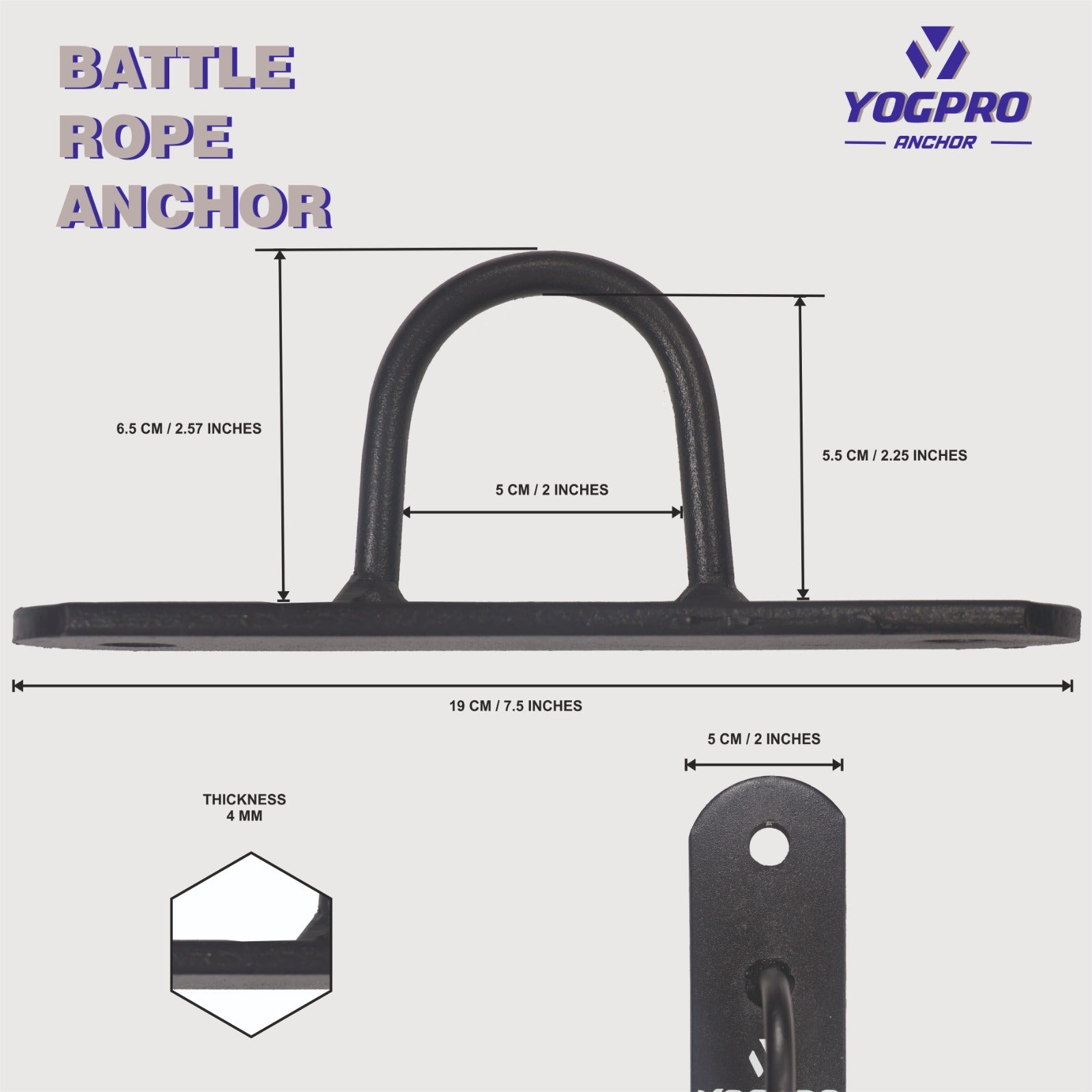 Yogpro Wall/Ceiling Mount Anchor Hooks