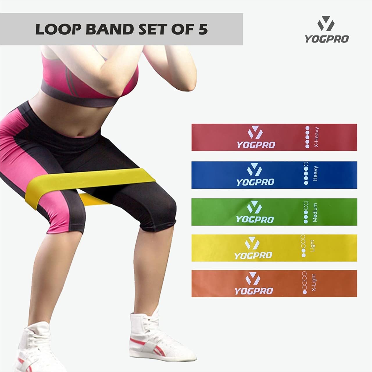 Yogpro Resistance Loop Bands