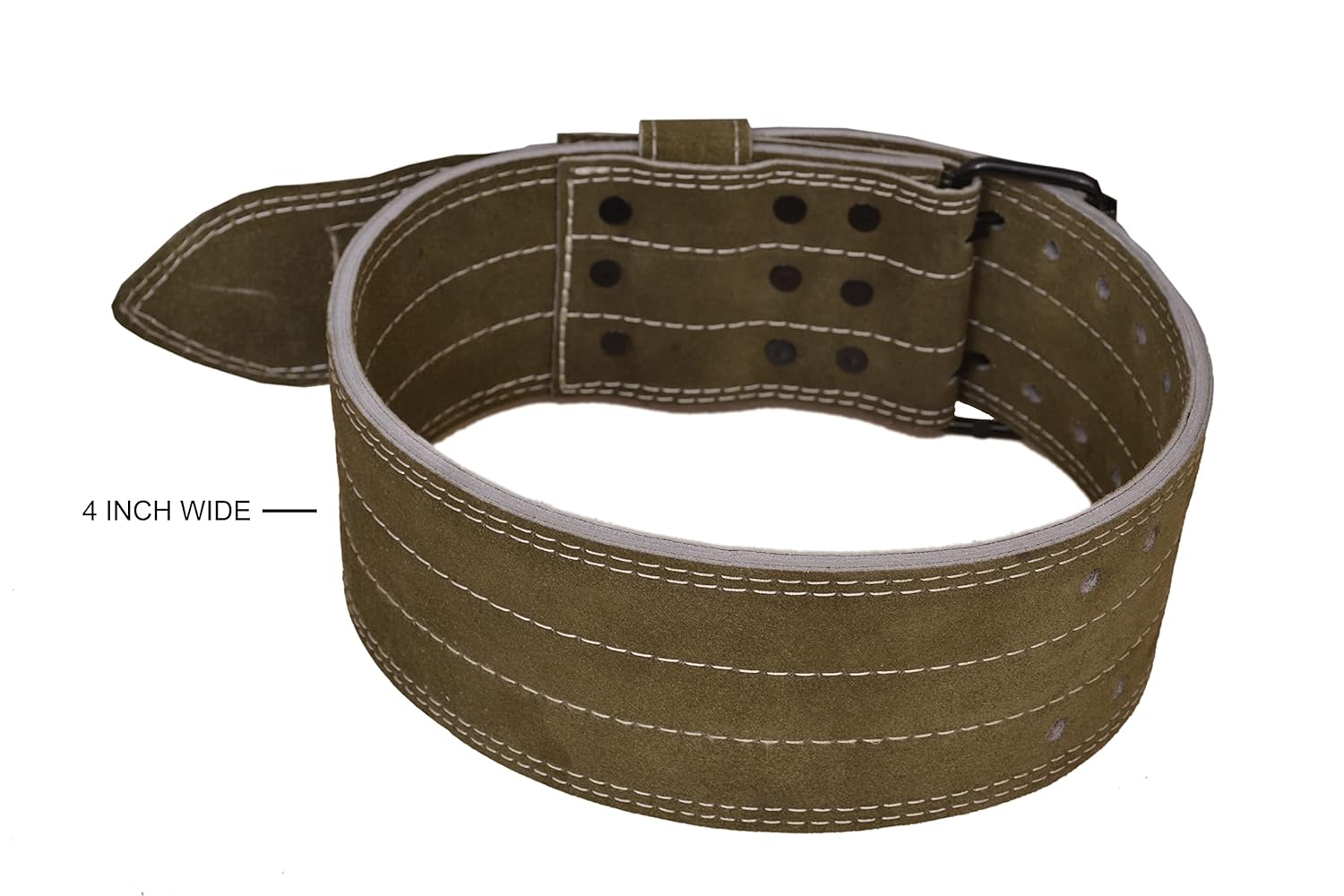 Yogpro Genuine Leather Weight Lifting Gym Belt