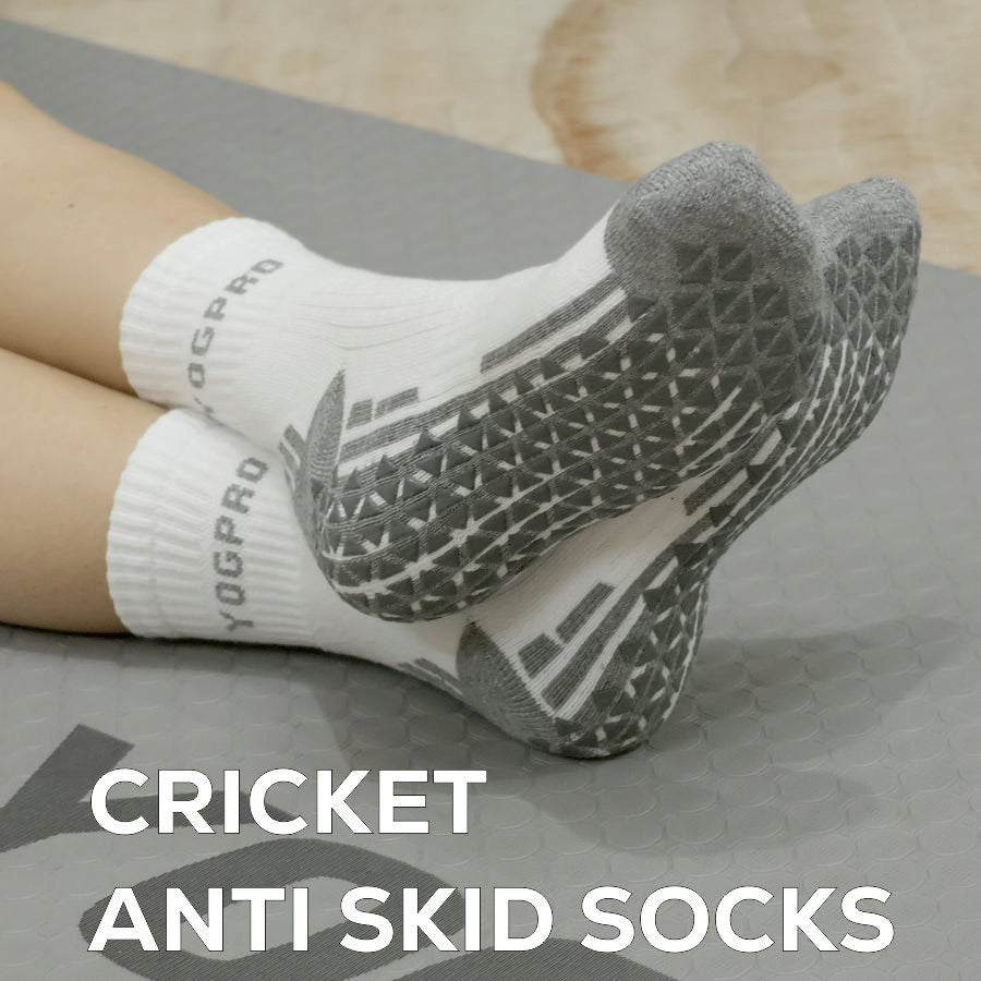 Yogpro Cricket Anti Skid Socks YP550 SILICON SOCKS