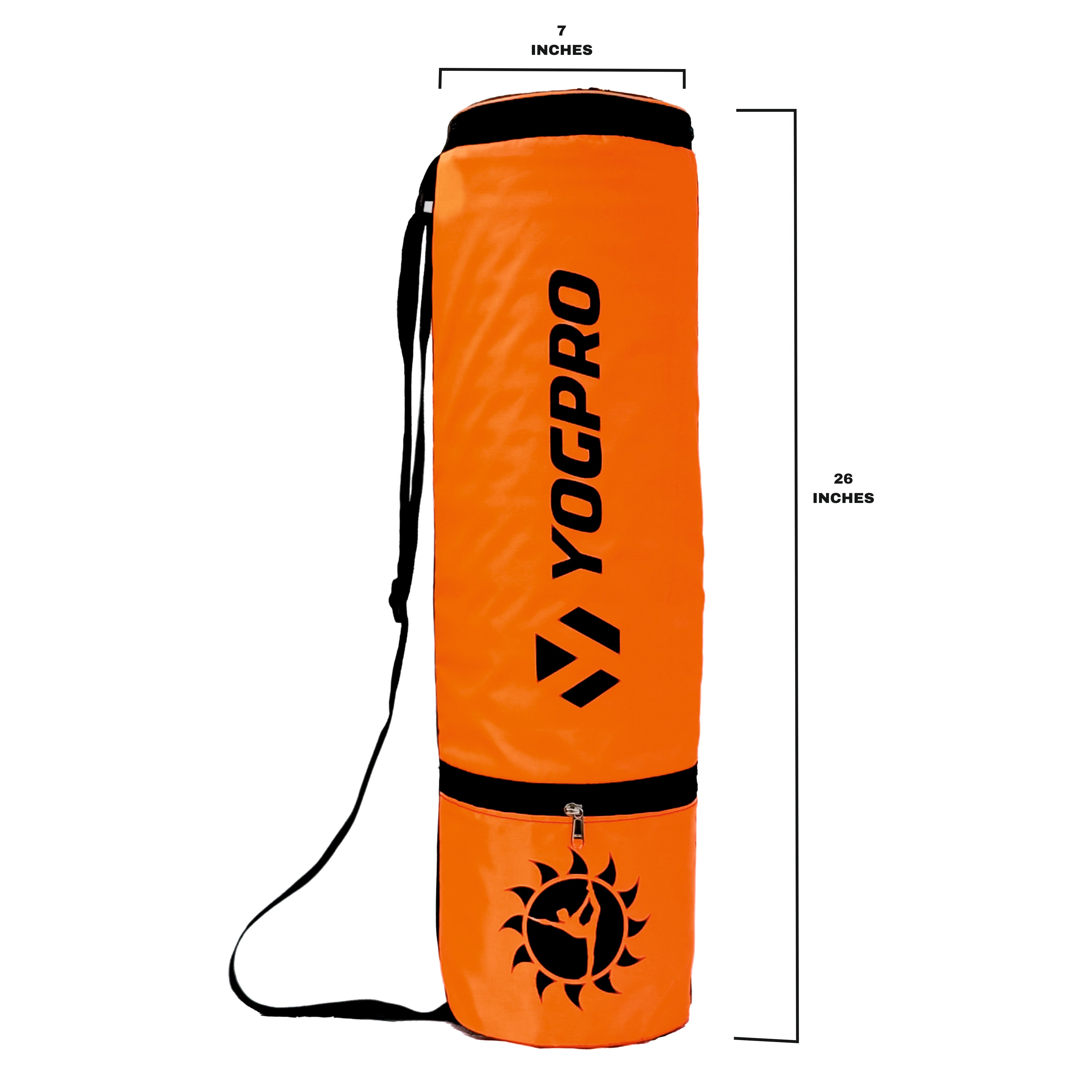 Yogpro flora Yoga Mat Bag 7 Chakras Print