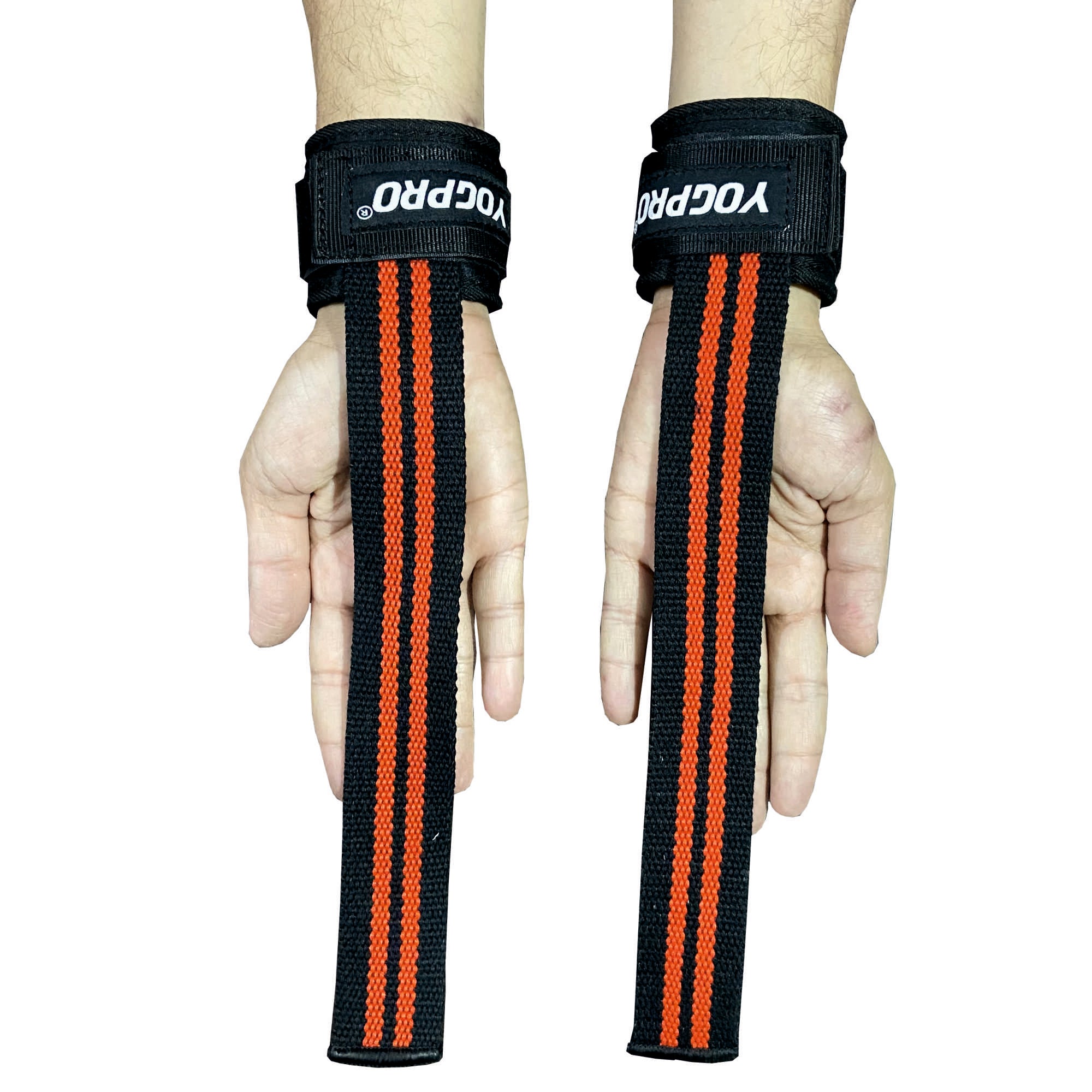 YOGPRO Weight Lifting Gym Strap with Wrist Supporter for Gym Workout