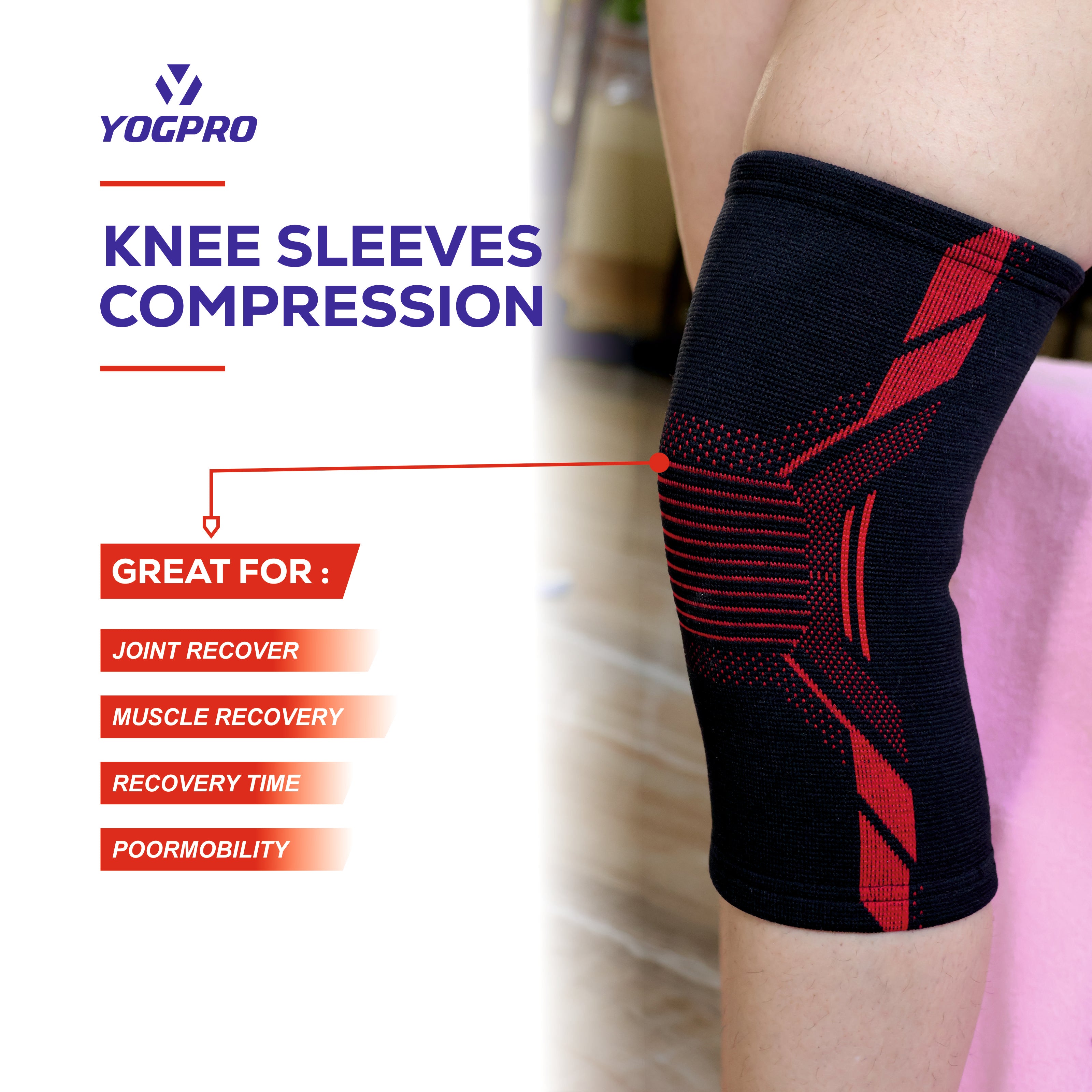 Yogpro Knee Sleeve / Knee Cap