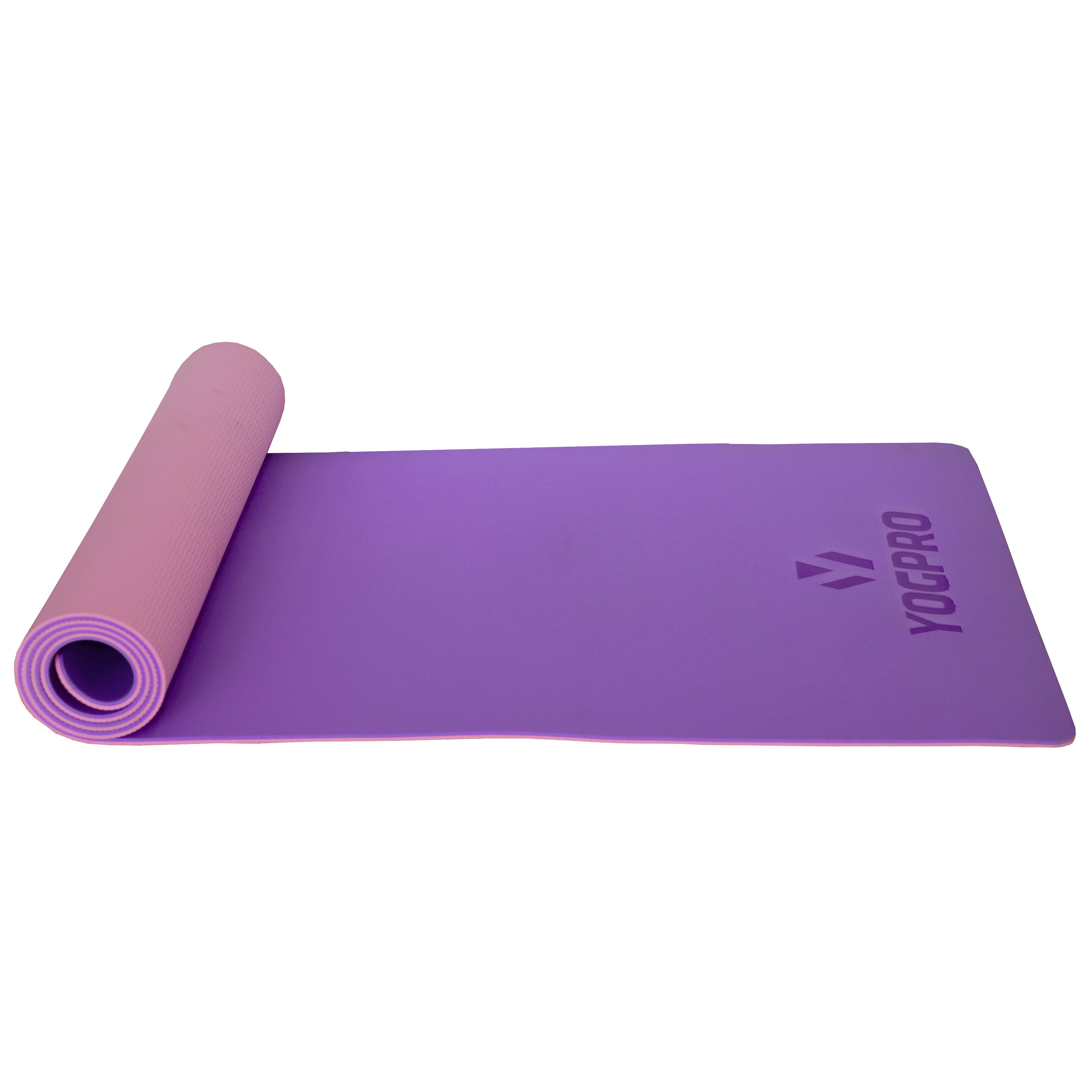 Yogpro Double Color TPE  Yoga Mat  2 X 6 FT