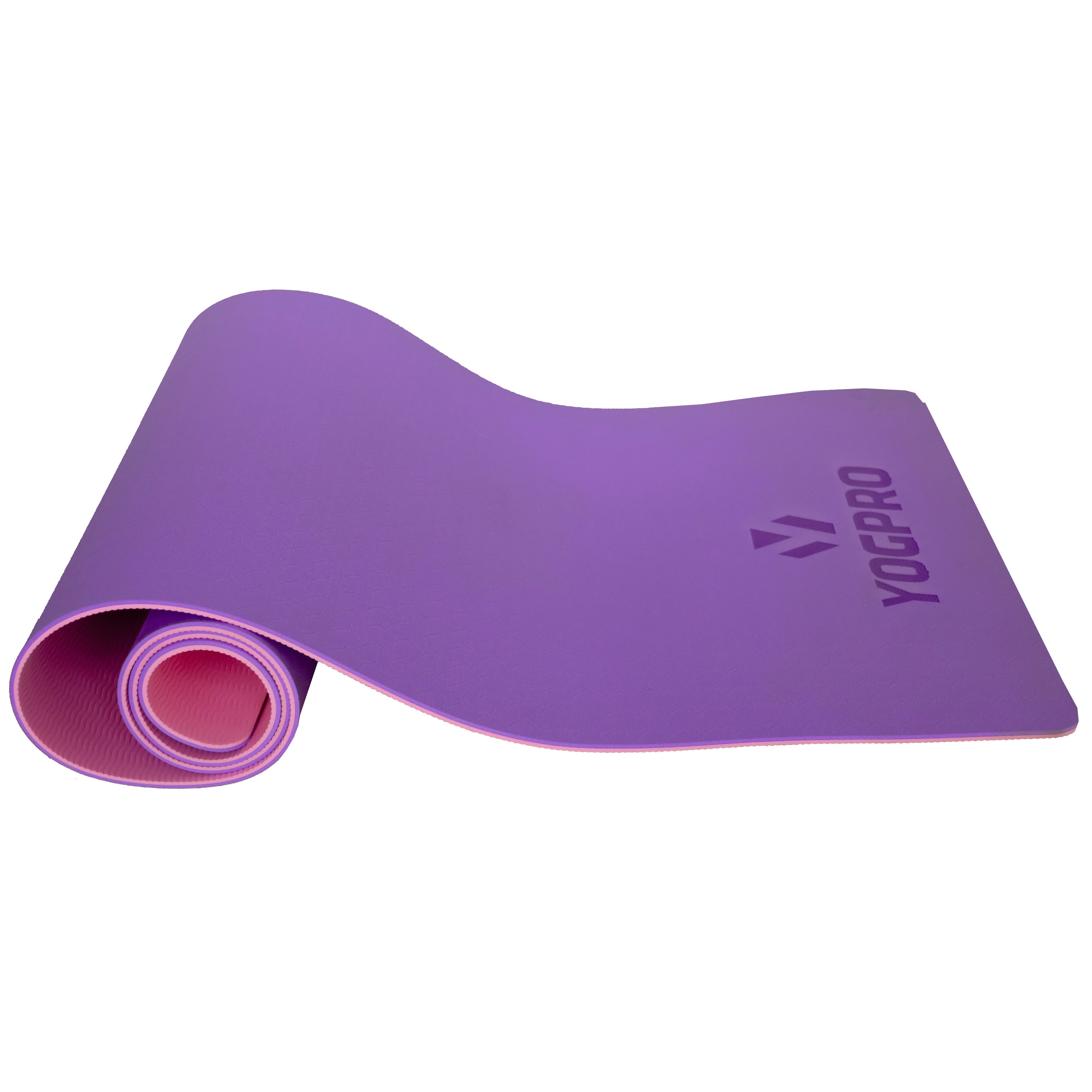 Yogpro Double Color TPE  Yoga Mat  2 X 6 FT