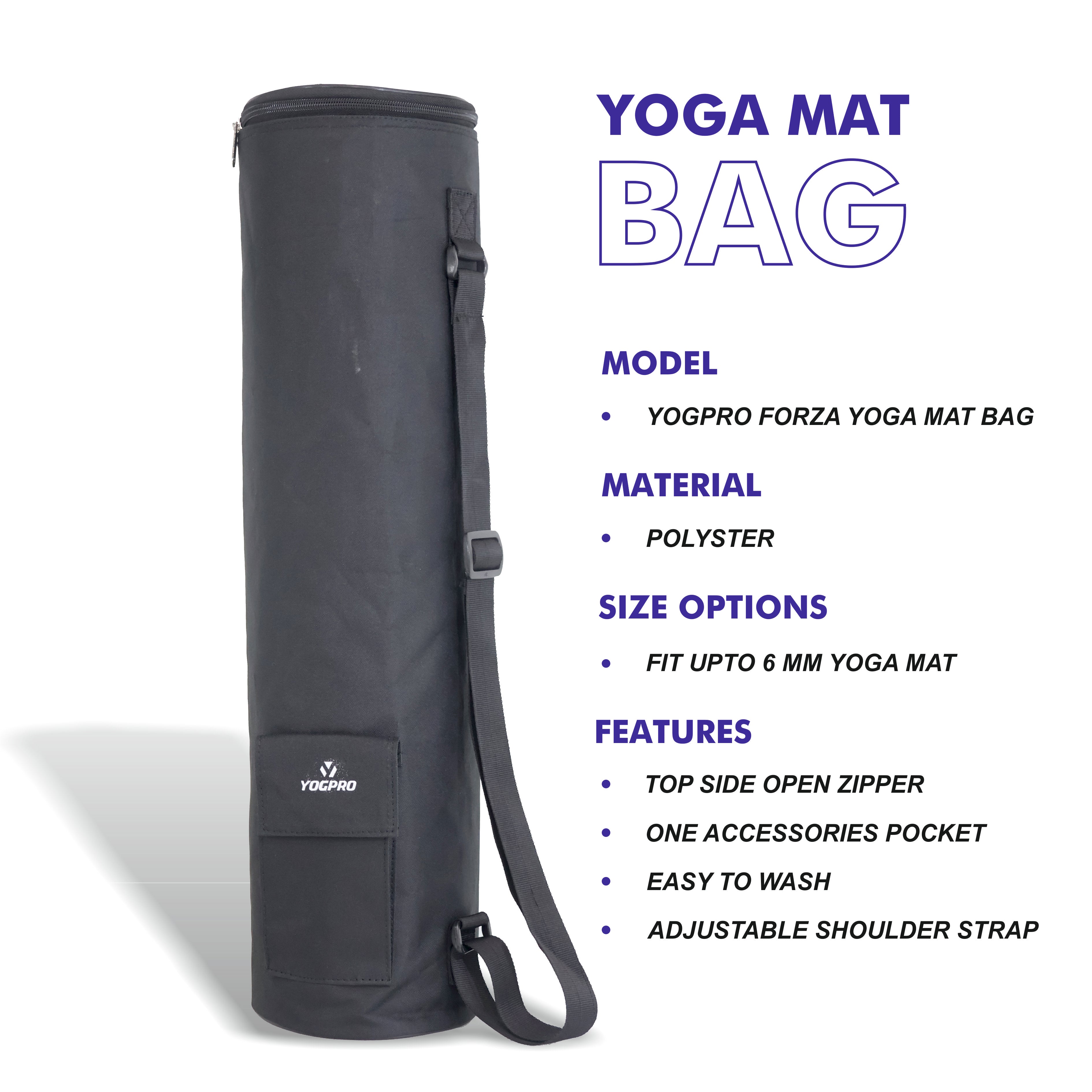 Yogpro Super Yoga Mat Bag Black