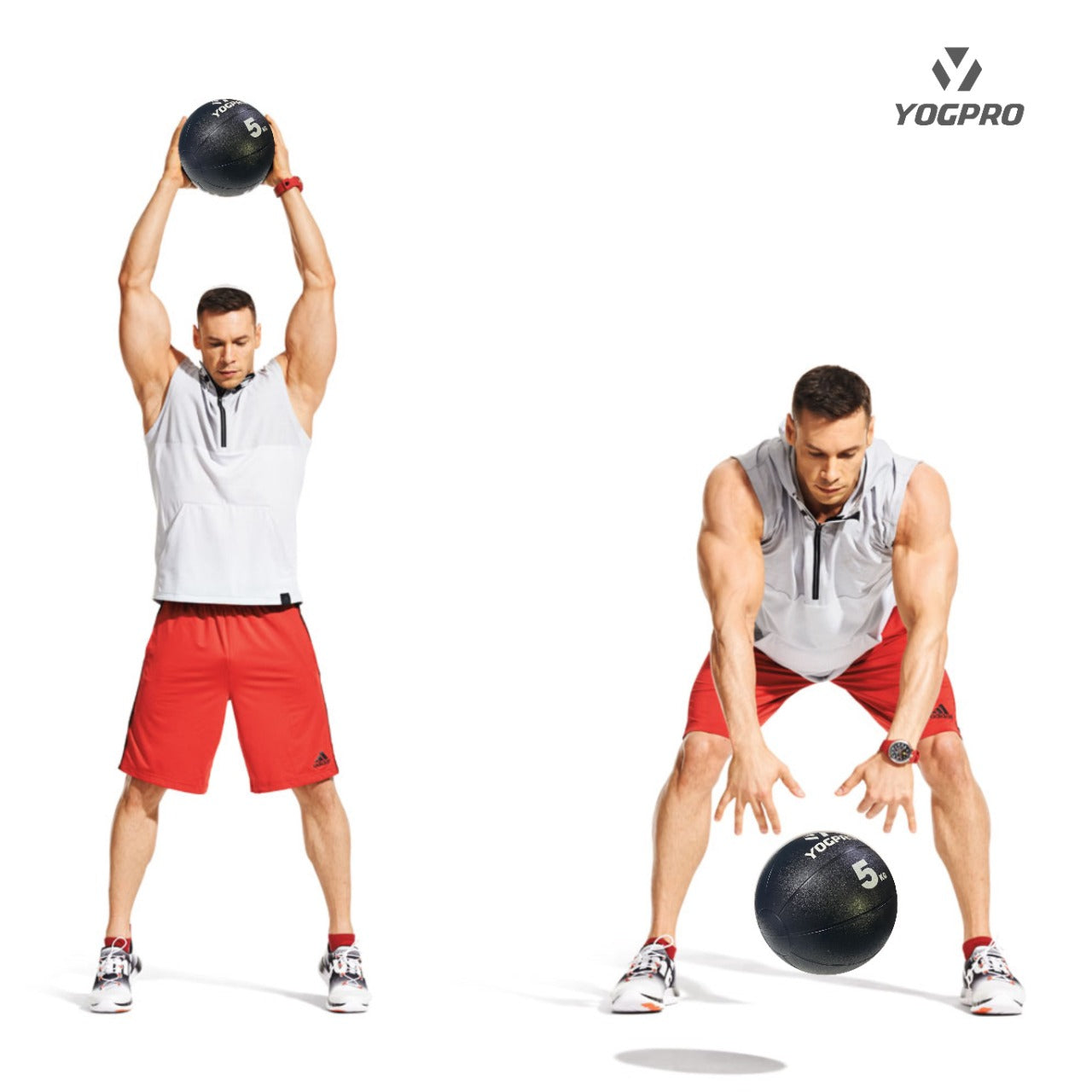 Yogpro Bounceable Rubber Medicine Ball