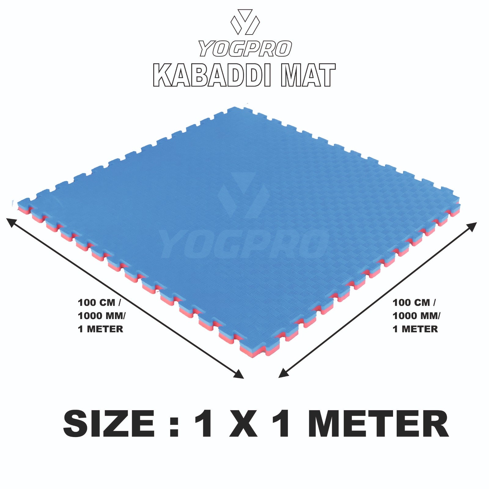 Yogpro Interlocking Mats 1 X 1 MTR