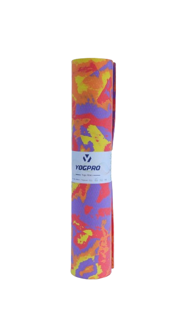 Yogpro Camouflage Eva Yoga Mat 2 Ft. x 6 Ft.
