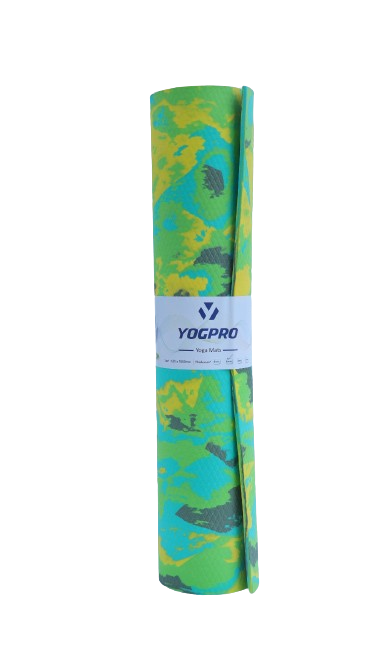 Yogpro Camouflage Eva Yoga Mat 2 Ft. x 6 Ft.