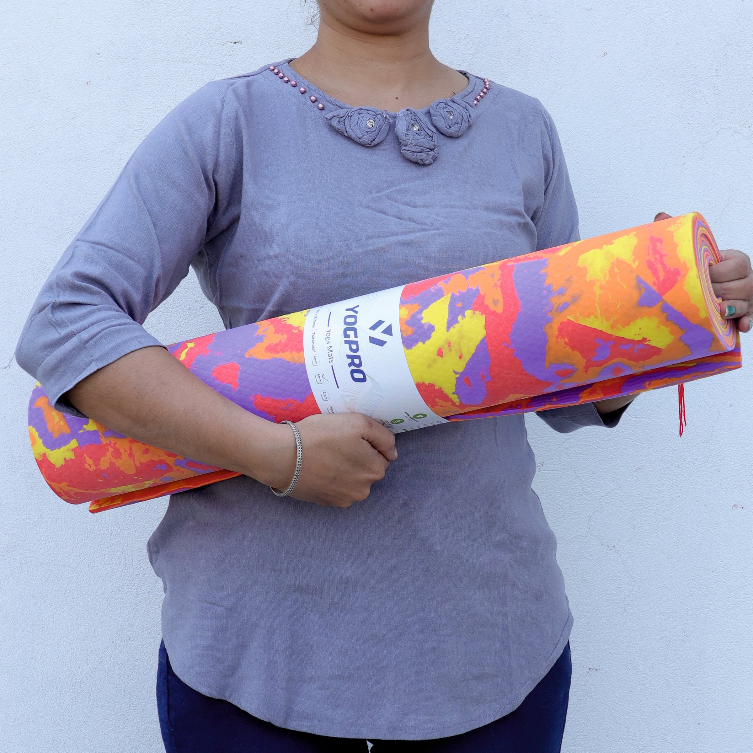 Yogpro Camouflage Eva Yoga Mat 2 Ft. x 6 Ft.