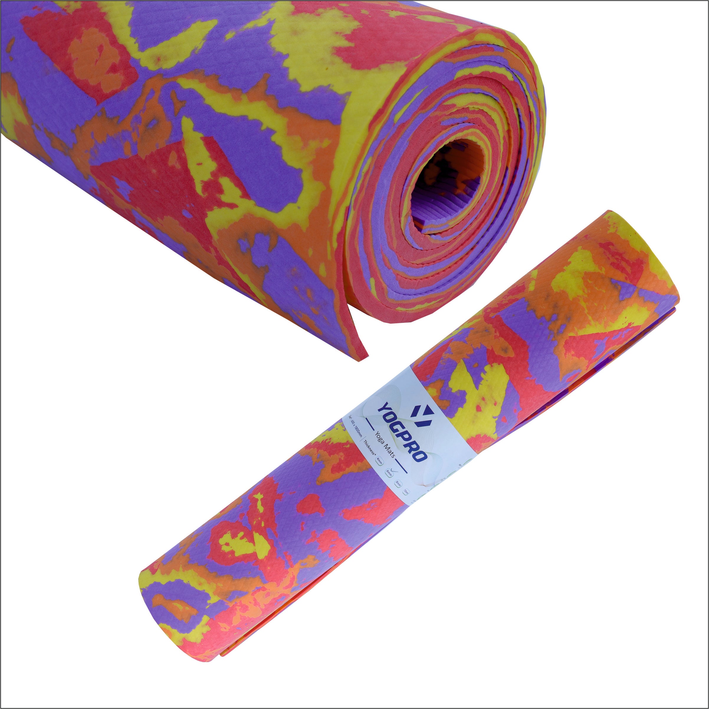 Yogpro Camouflage Eva Yoga Mat 2 Ft. x 6 Ft.