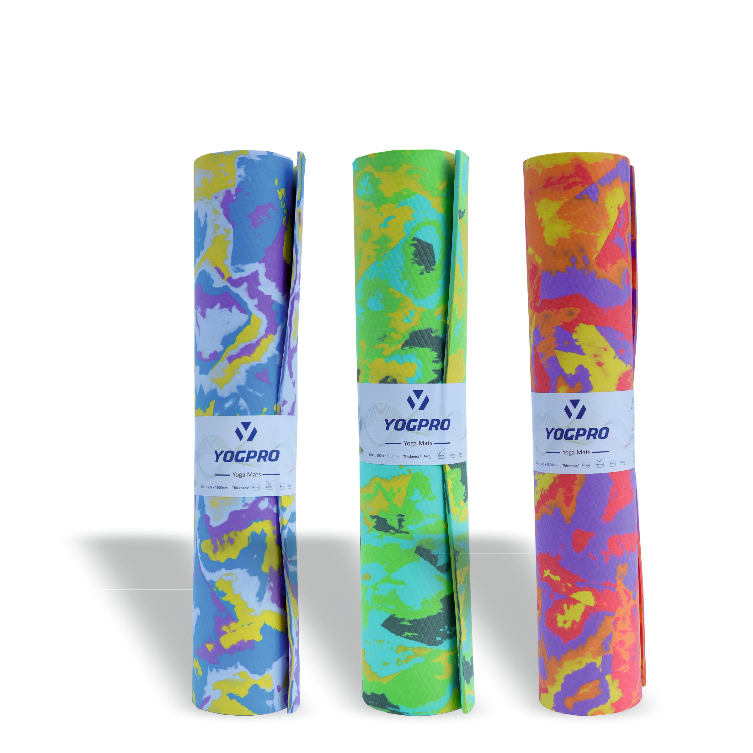 Yogpro Camouflage Eva Yoga Mat 2 Ft. x 6 Ft.