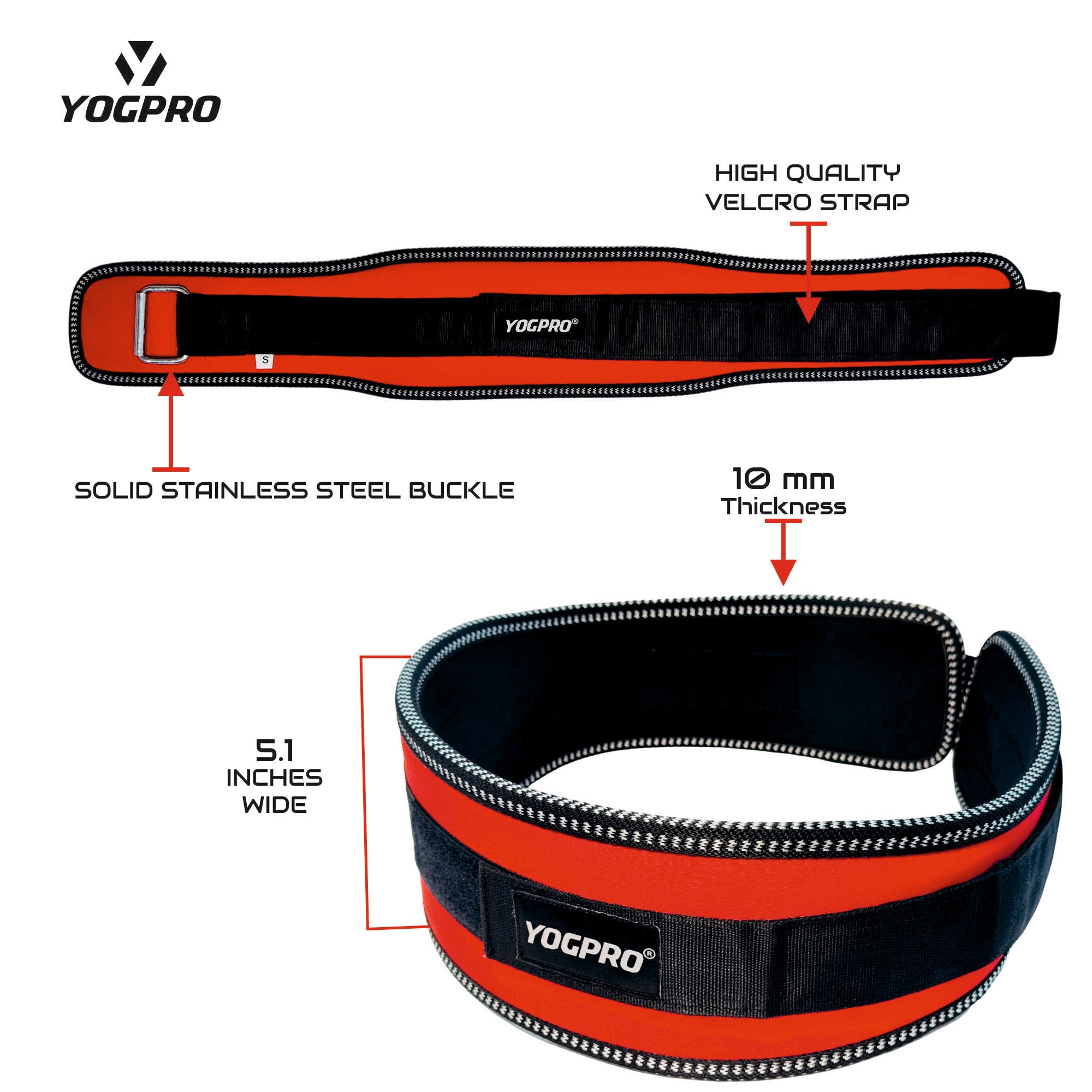Yogpro Eva Weight Lifting Gym Belt