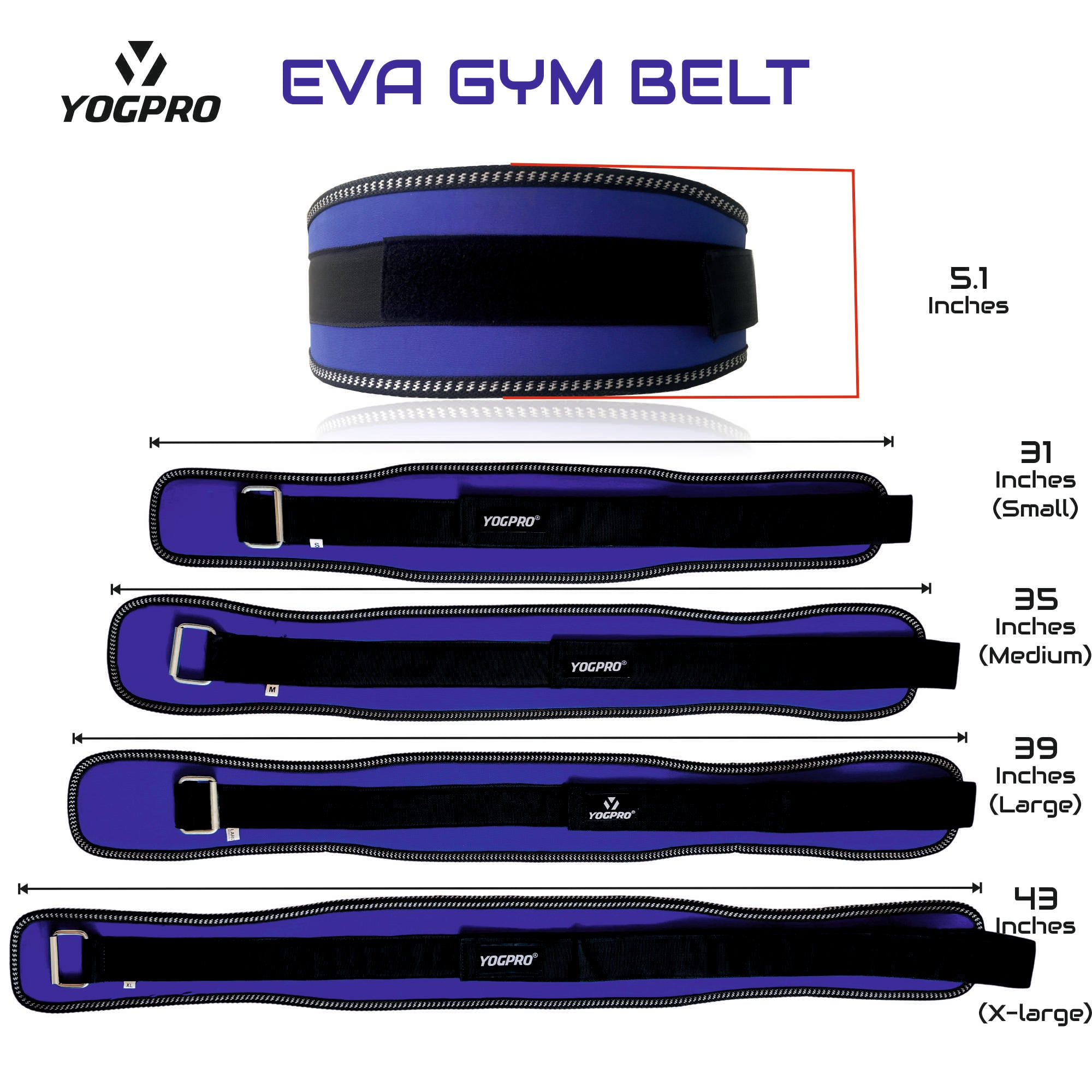 Yogpro Eva Weight Lifting Gym Belt