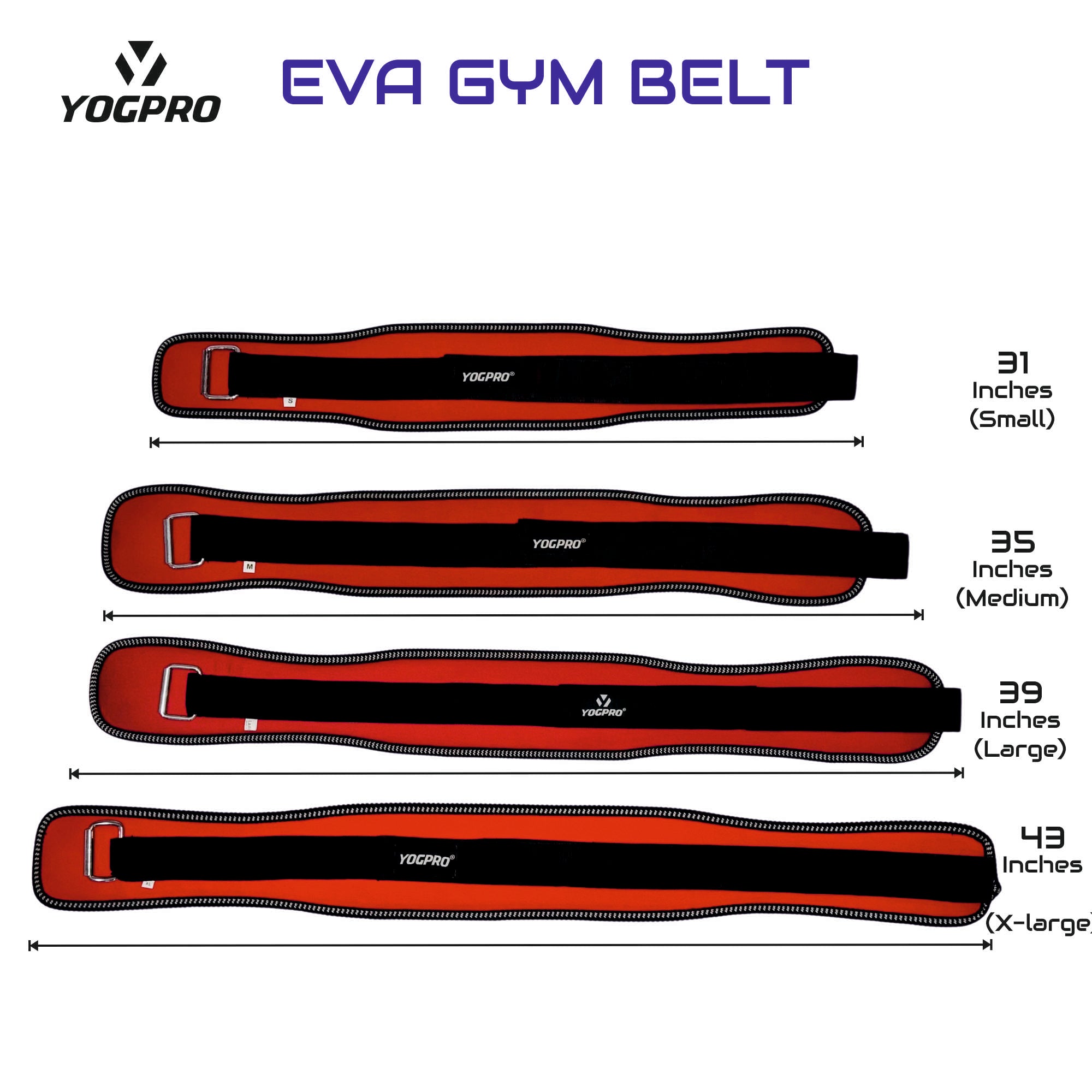 Yogpro Eva Weight Lifting Gym Belt
