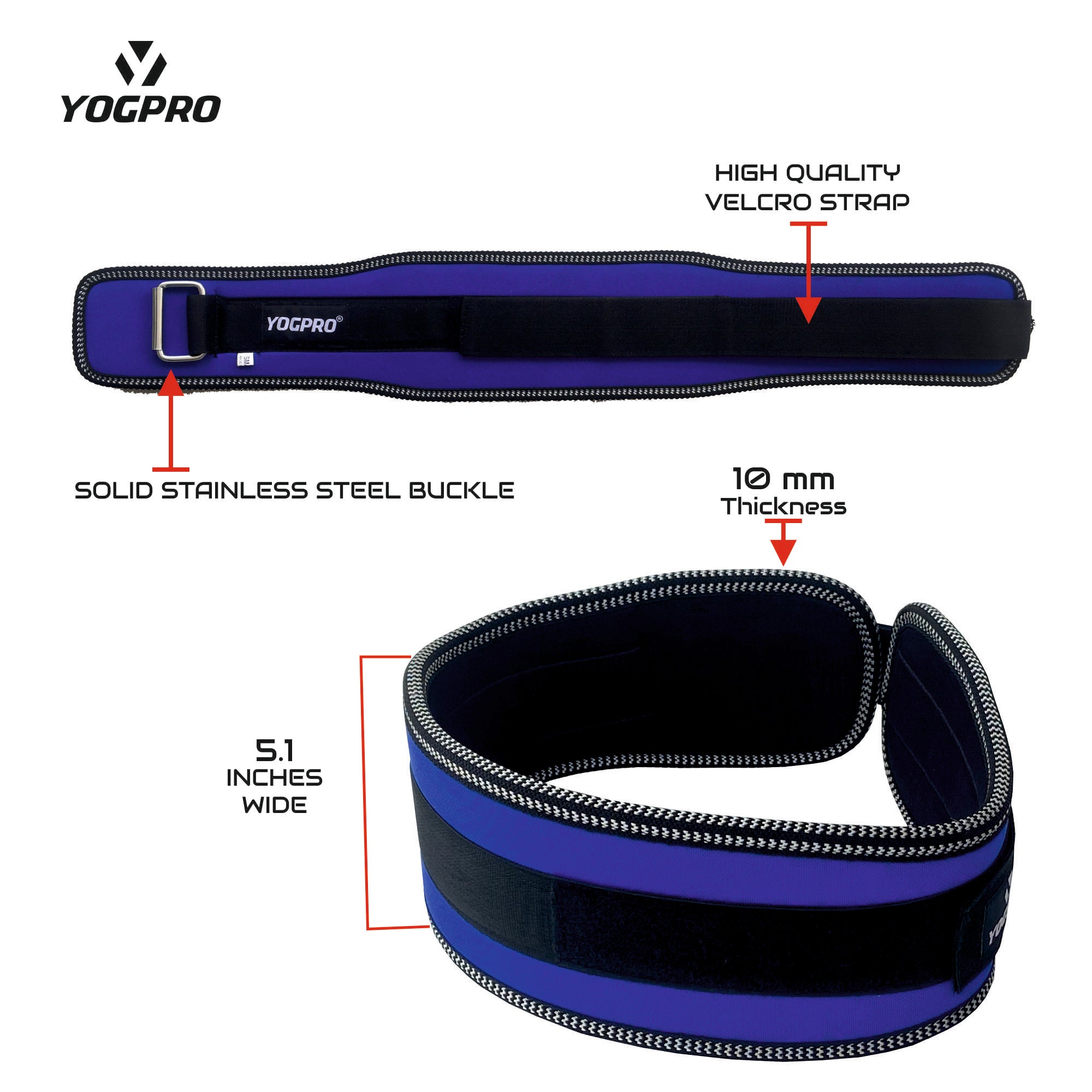 Yogpro Eva Weight Lifting Gym Belt