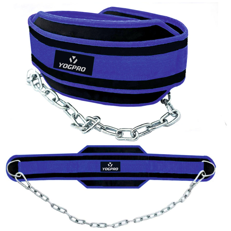 Yogpro Eva Weight Lifting Gym Belt  With Chain