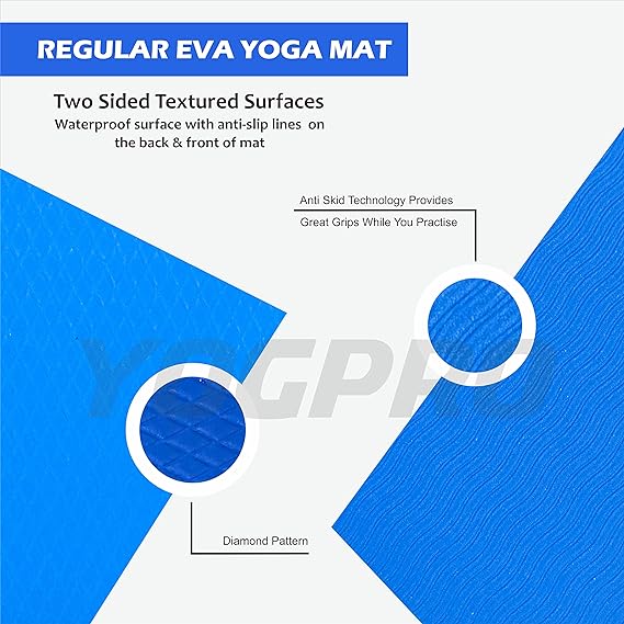 Yogpro Premium Super Soft Yoga Mat 2 x 6 ft  x 6 mm